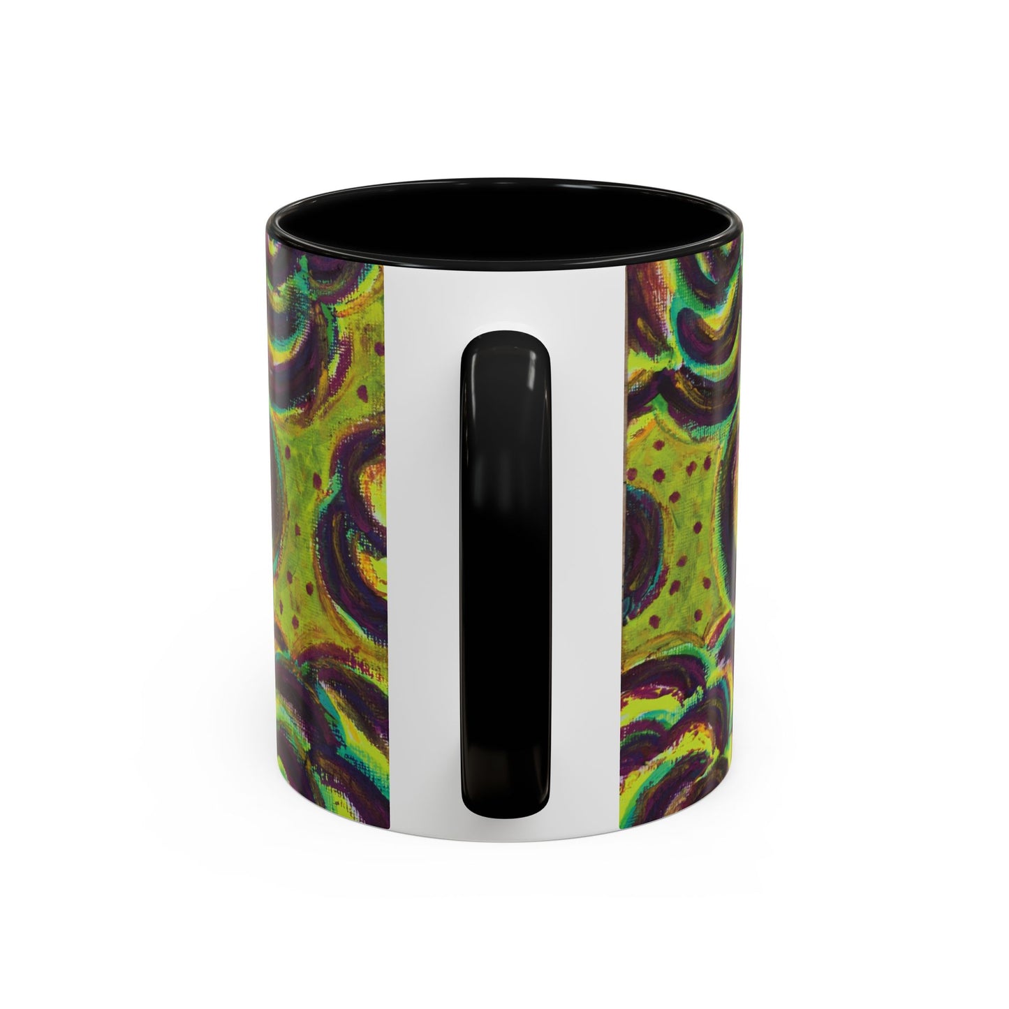 Art Accent Mug -  Peridot Roses