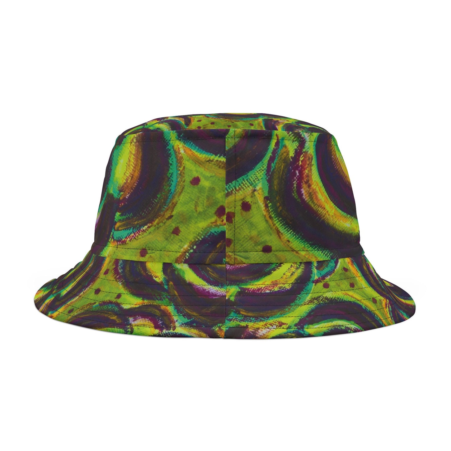 Art Bucket Hat - Peridot Roses