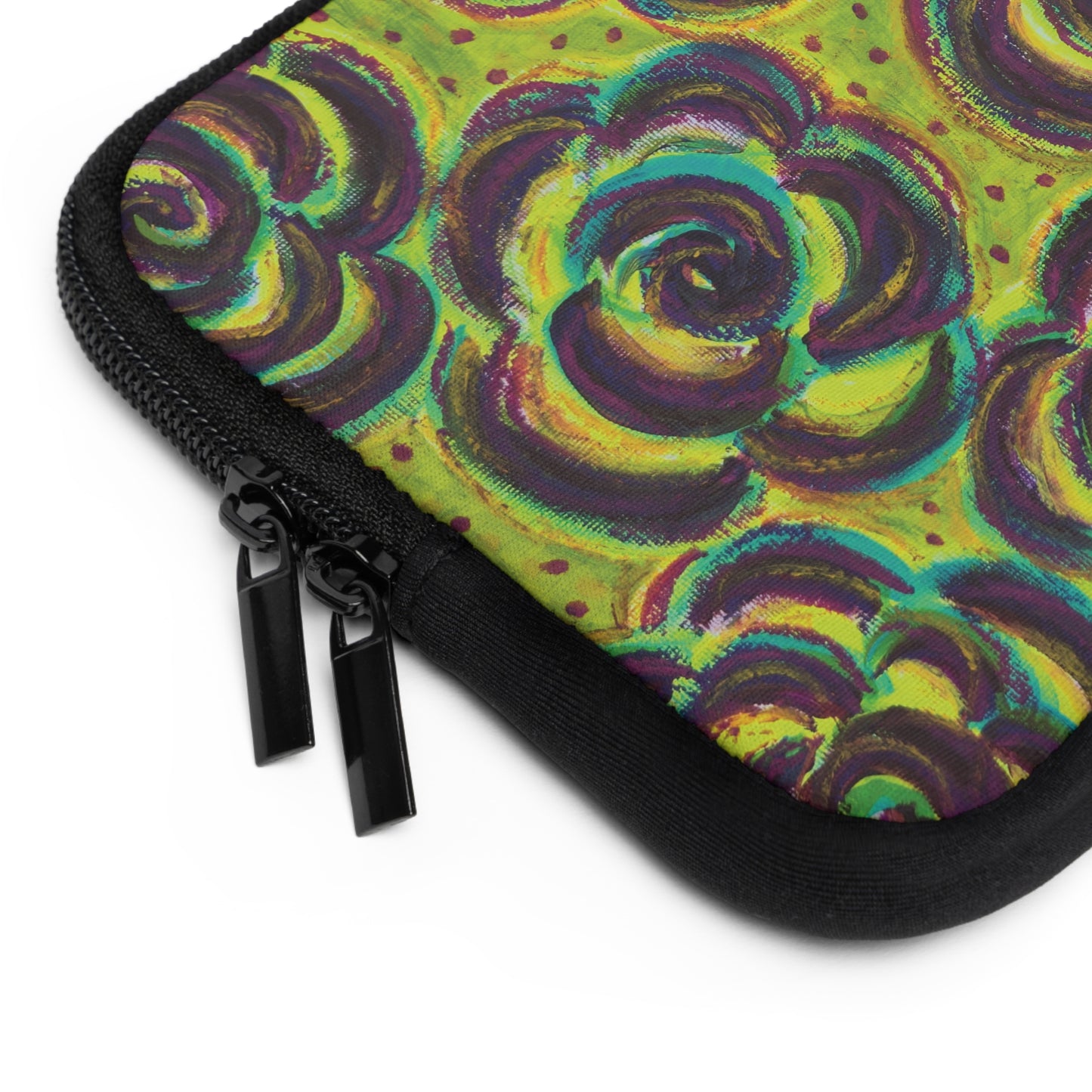 Art Laptop/Tablet Sleeve - Peridot Roses