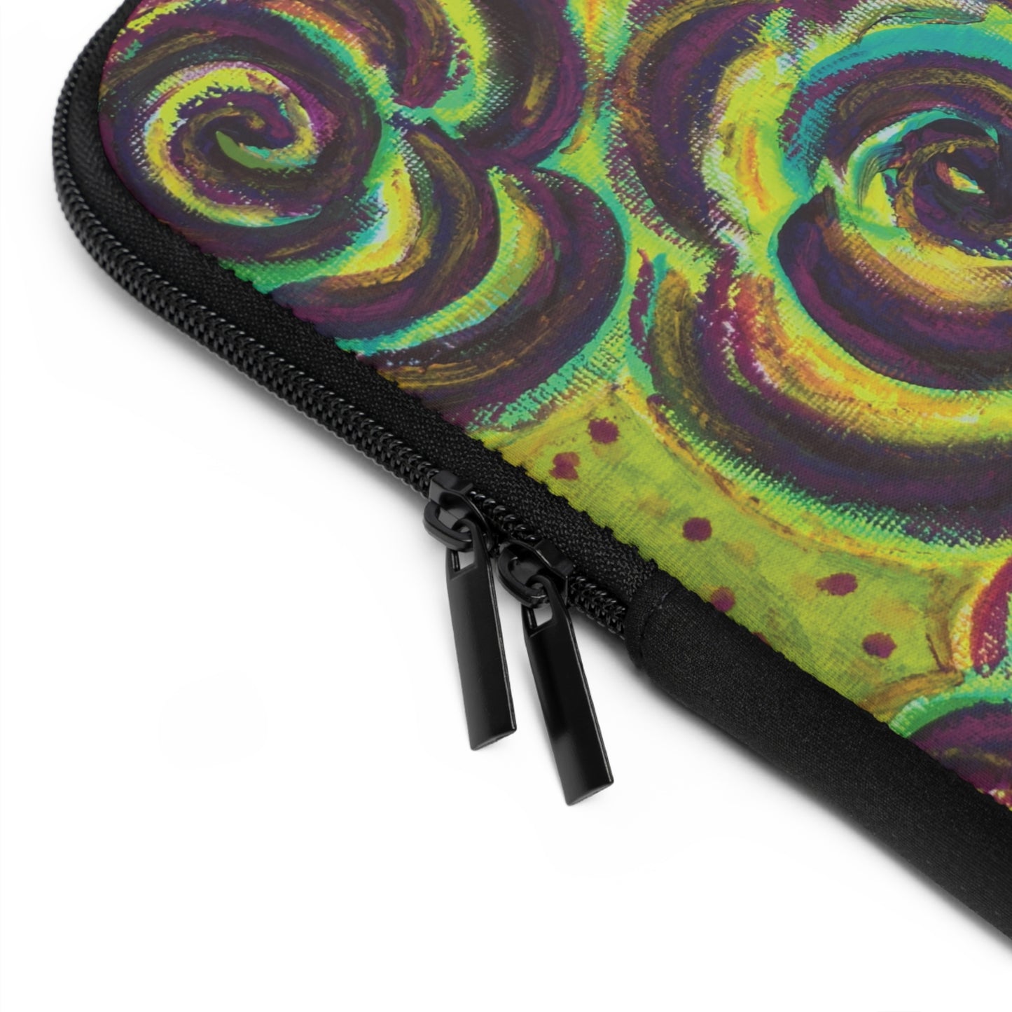 Art Laptop/Tablet Sleeve - Peridot Roses