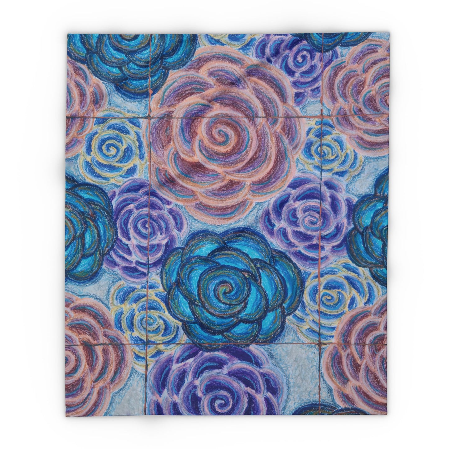 Art Fleece Blanket - Hometown Roses