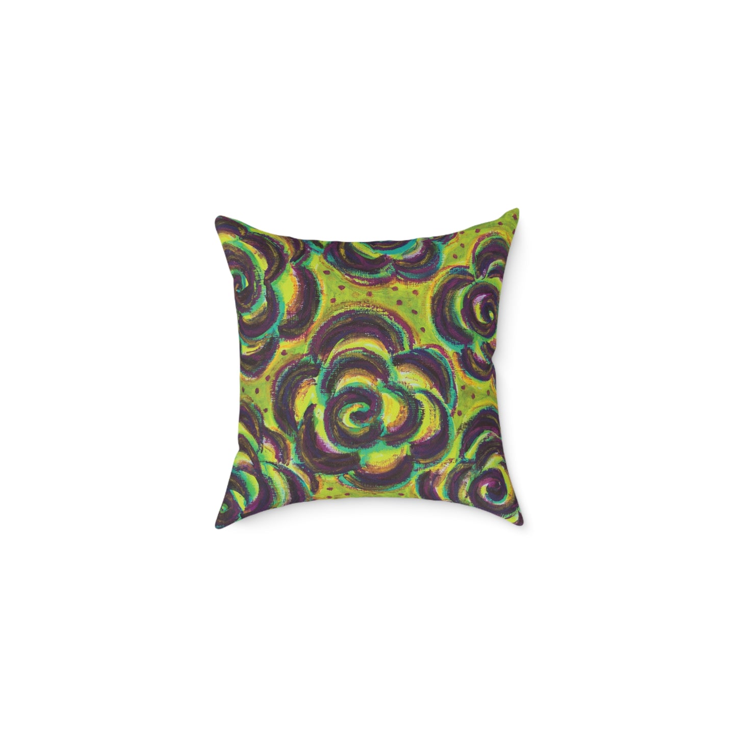 Art Pillow - Peridot Roses