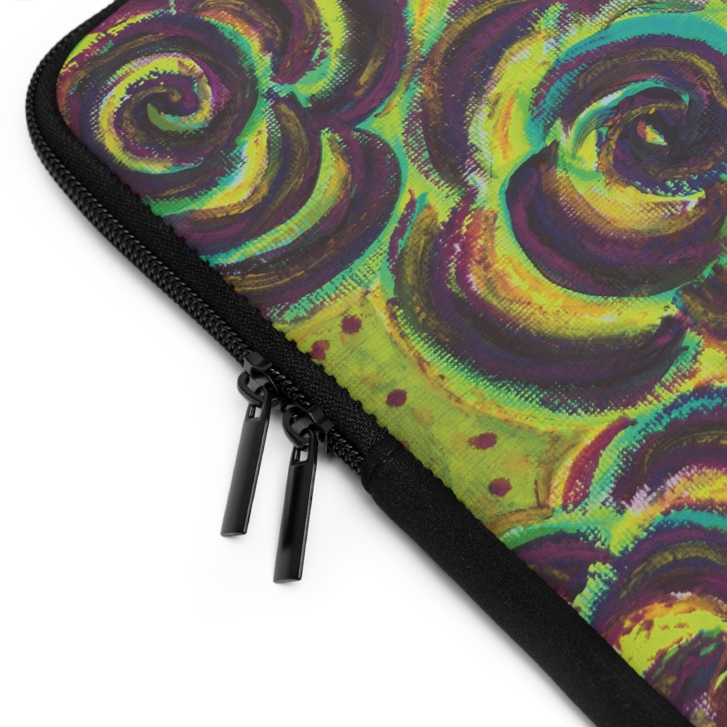 Art Laptop/Tablet Sleeve - Peridot Roses
