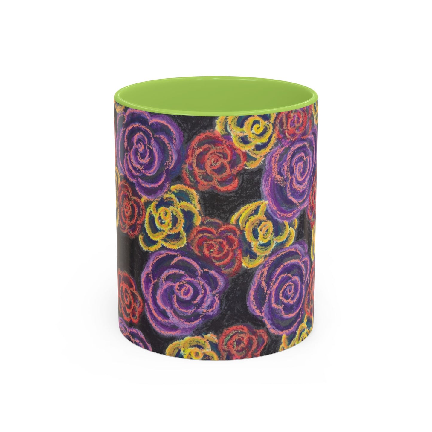 Art Accent Mug - Midnight Roses