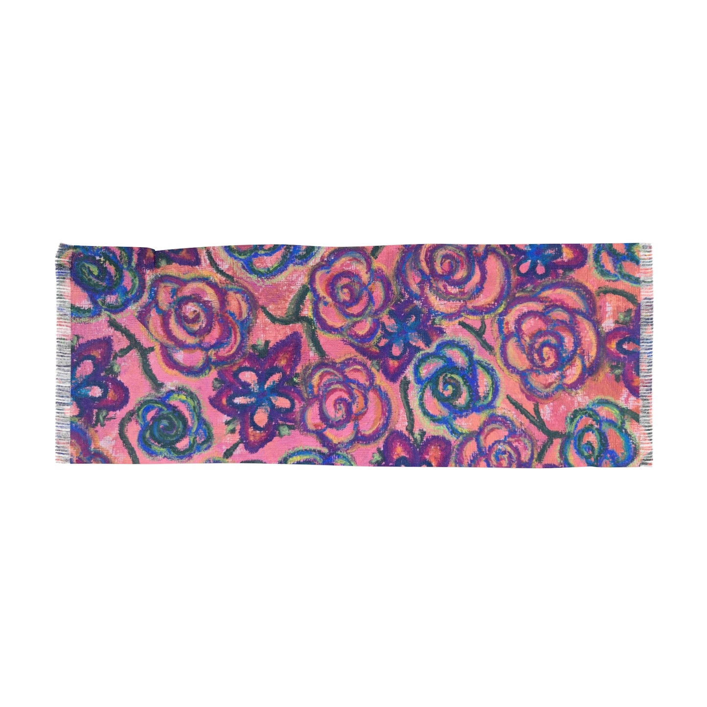 Art Scarf - Mystical Roses