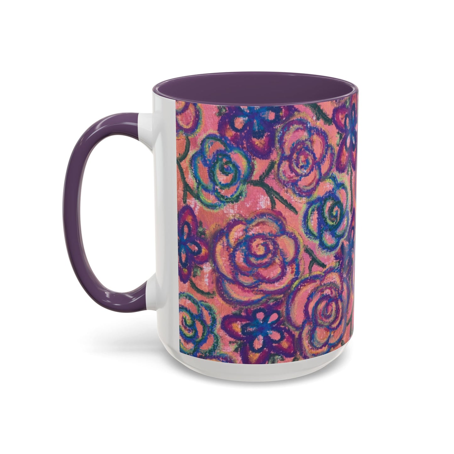 Art Accent Mug - Mystical Roses