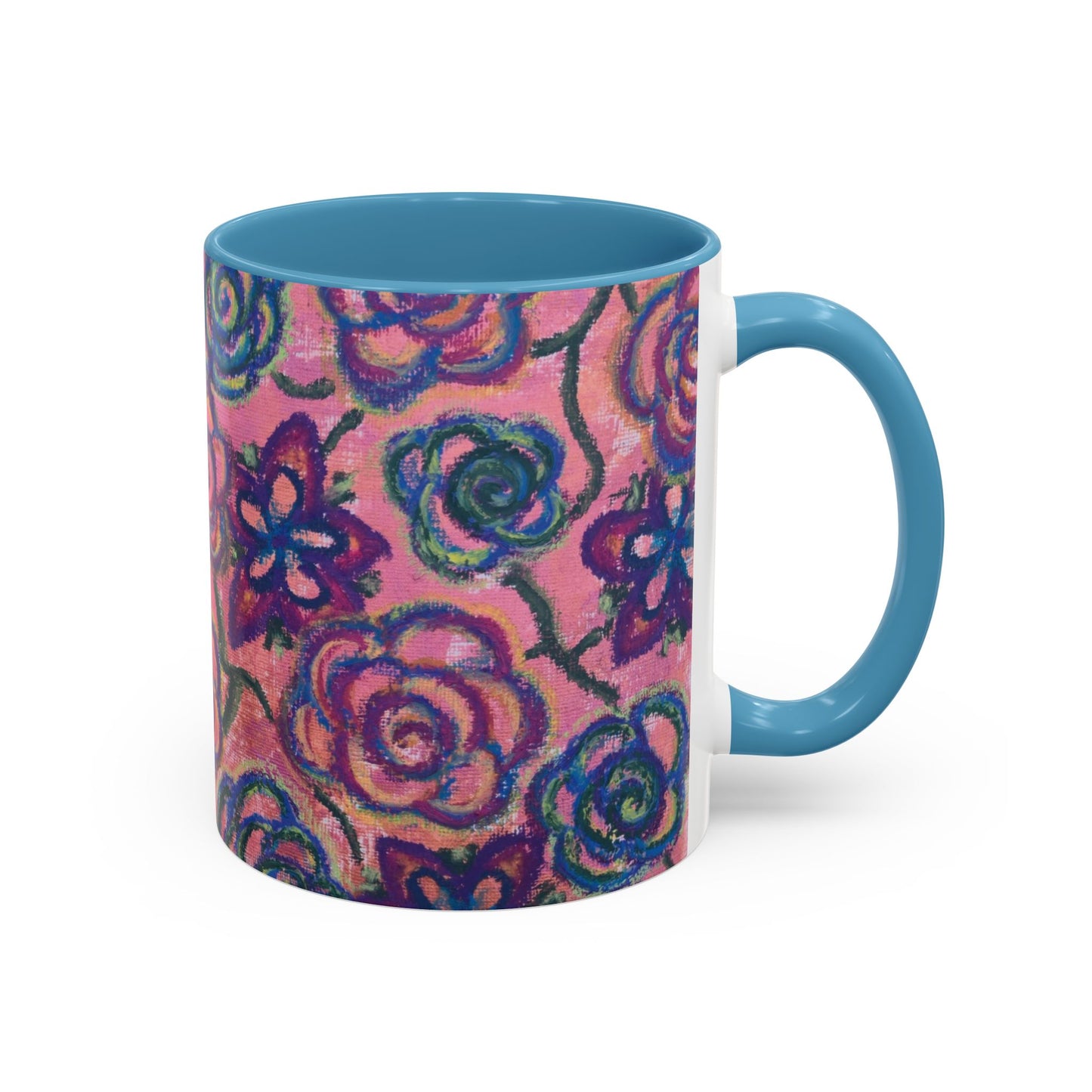 Art Accent Mug - Mystical Roses