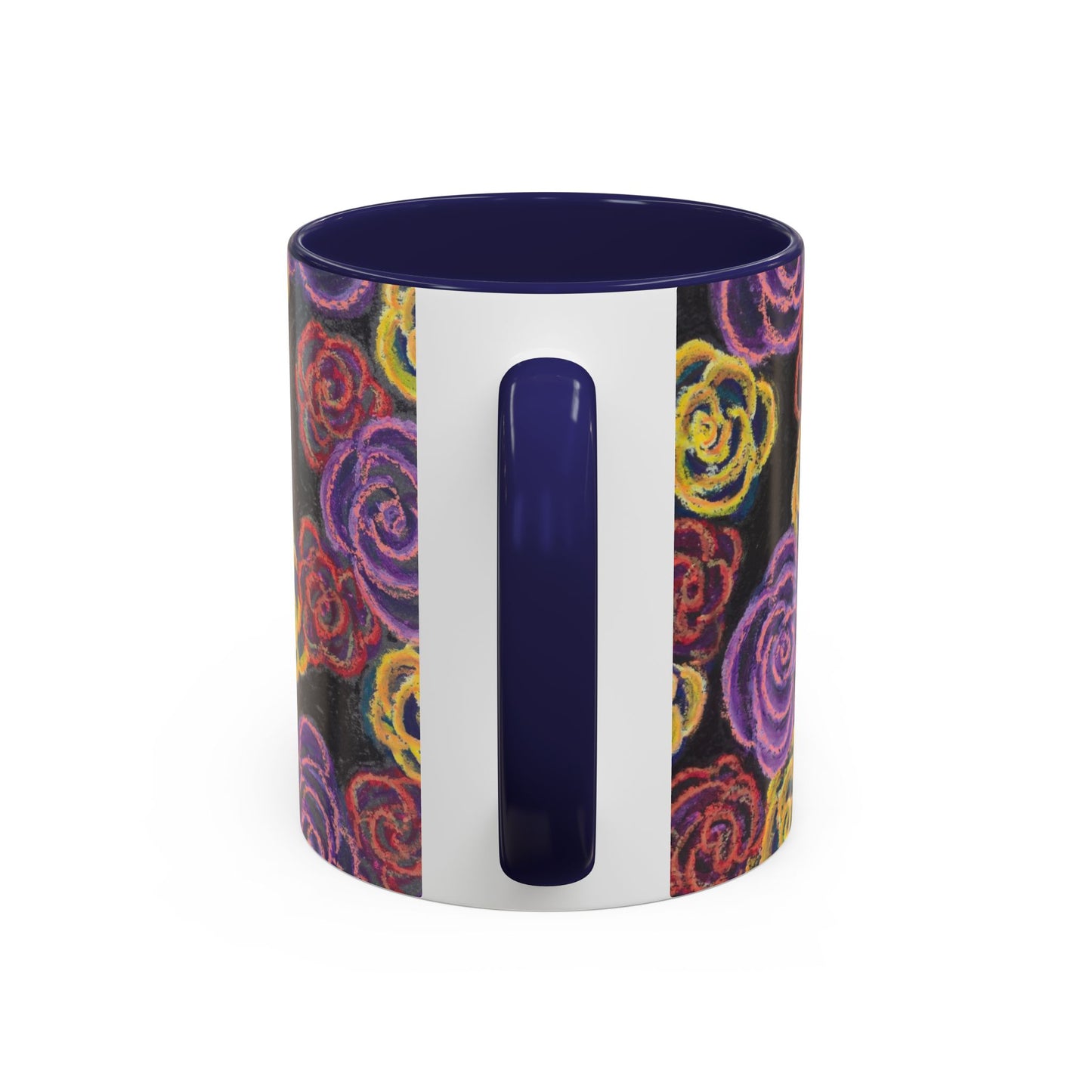 Art Accent Mug - Midnight Roses