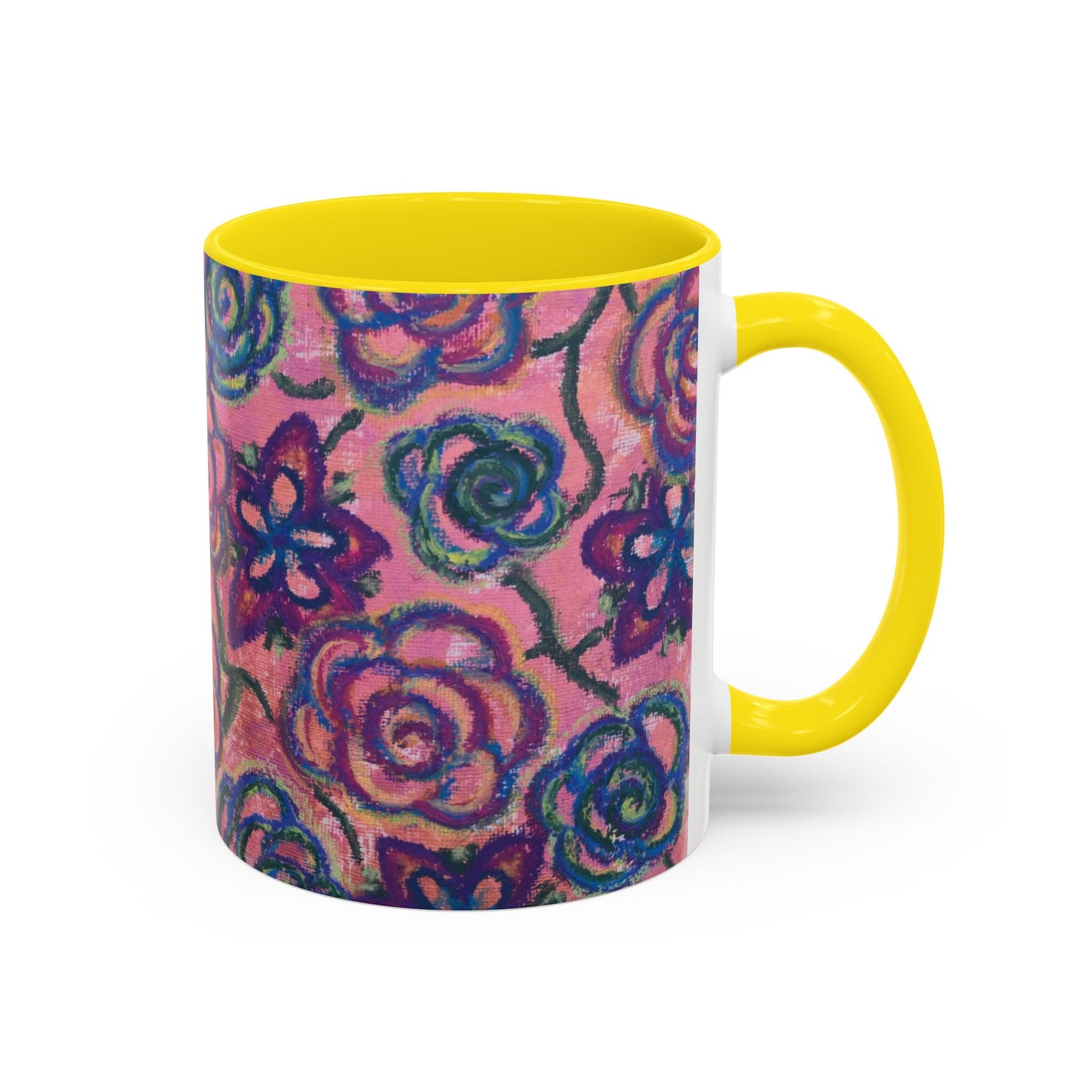 Art Accent Mug - Mystical Roses