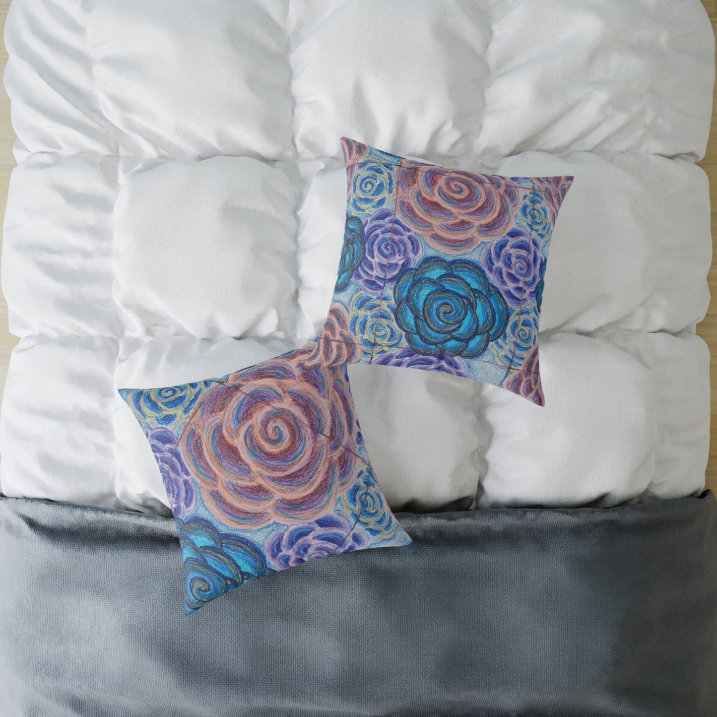 Art Pillow - Hometown Roses