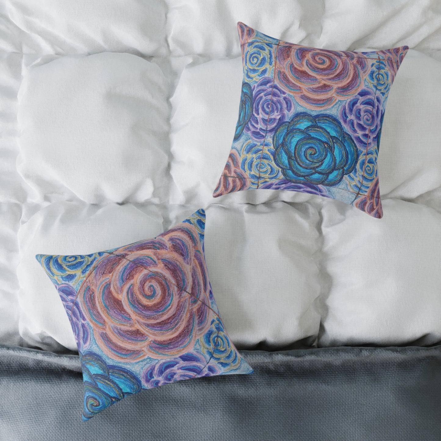Art Pillow - Hometown Roses