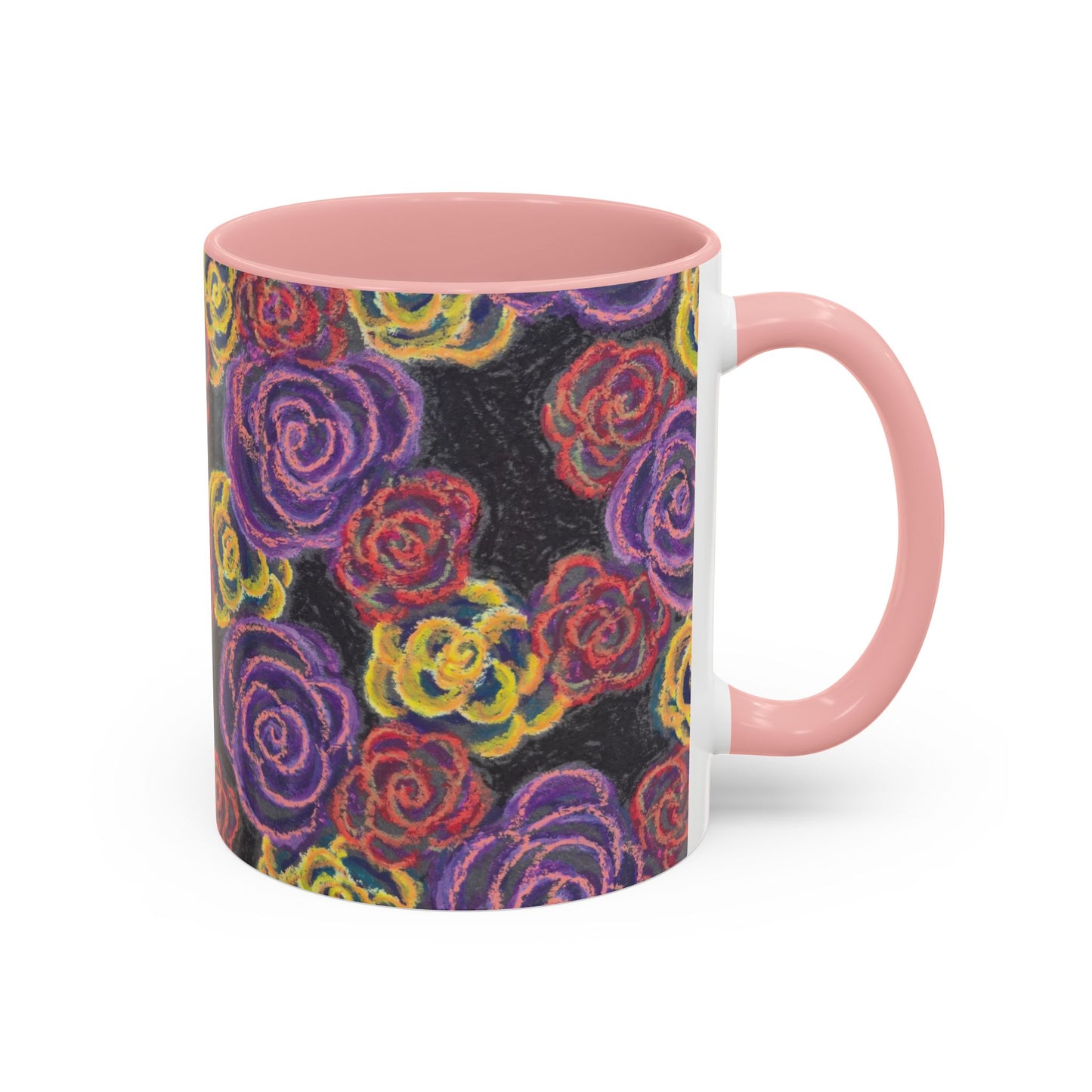 Art Accent Mug - Midnight Roses
