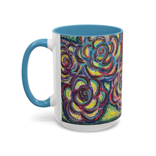 Art Accent Mug - Garden Roses