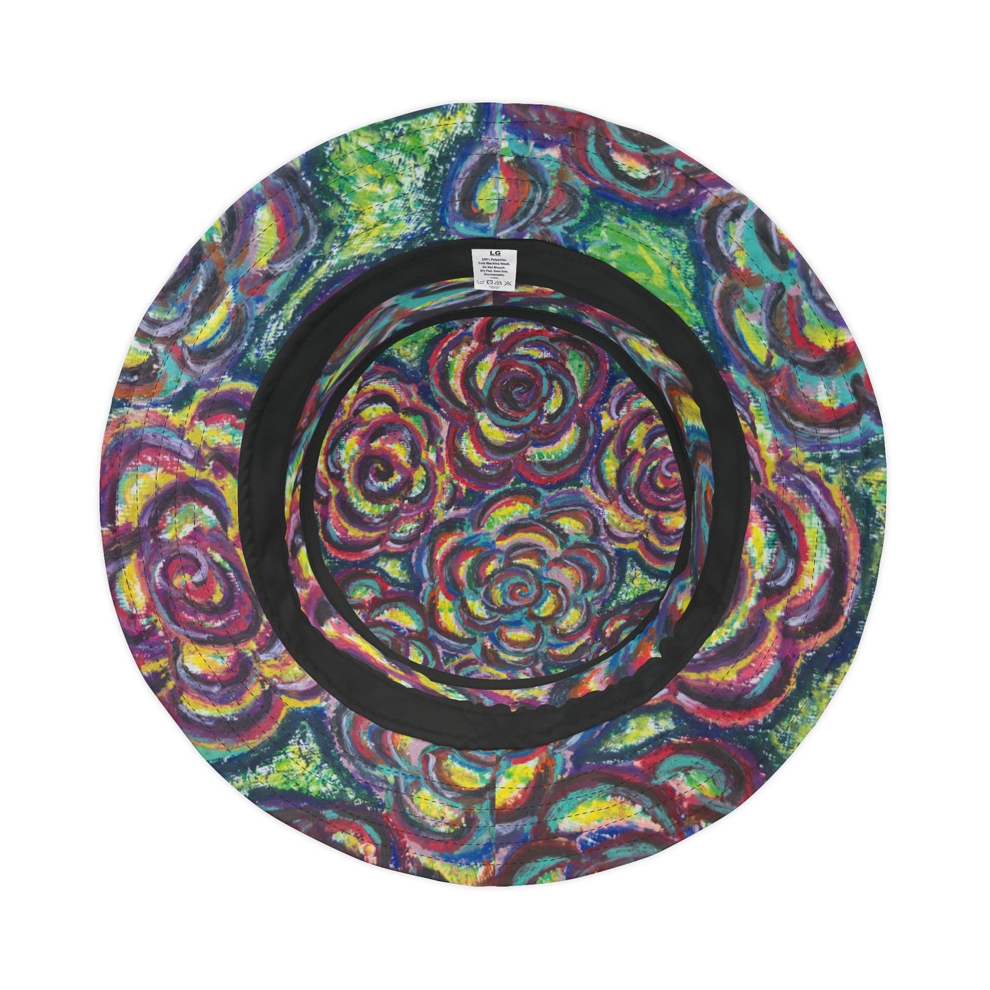 Art Bucket Hat - Garden Roses