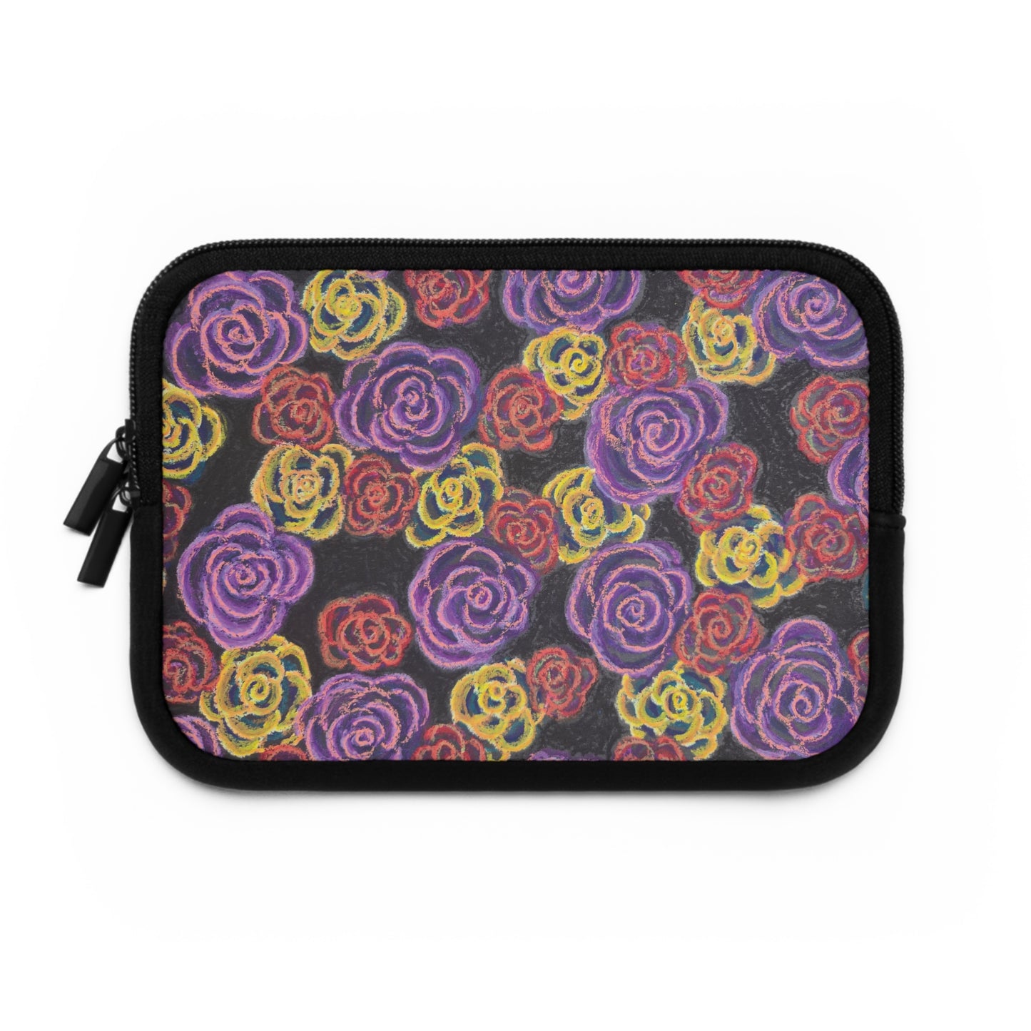 Art Laptop/Tablet Sleeve - Midnight Roses