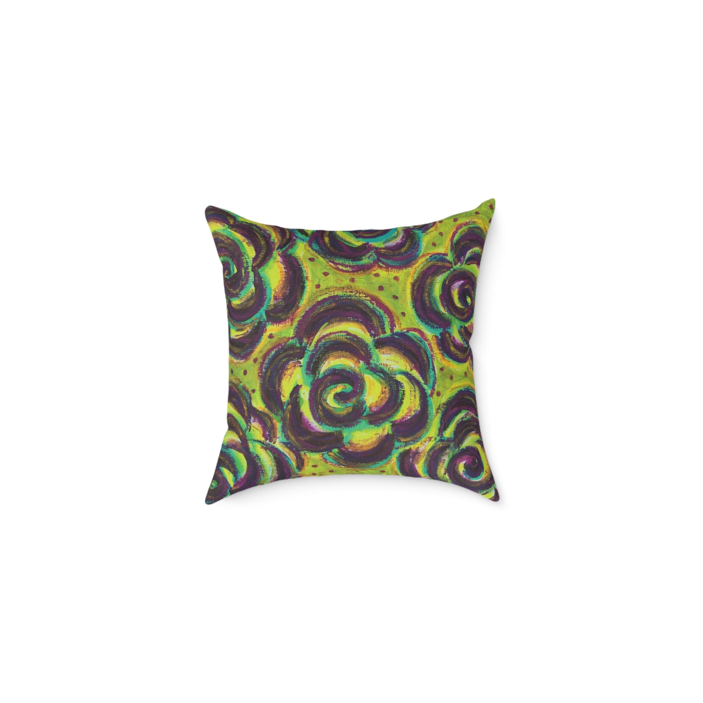 Art Pillow - Peridot Roses