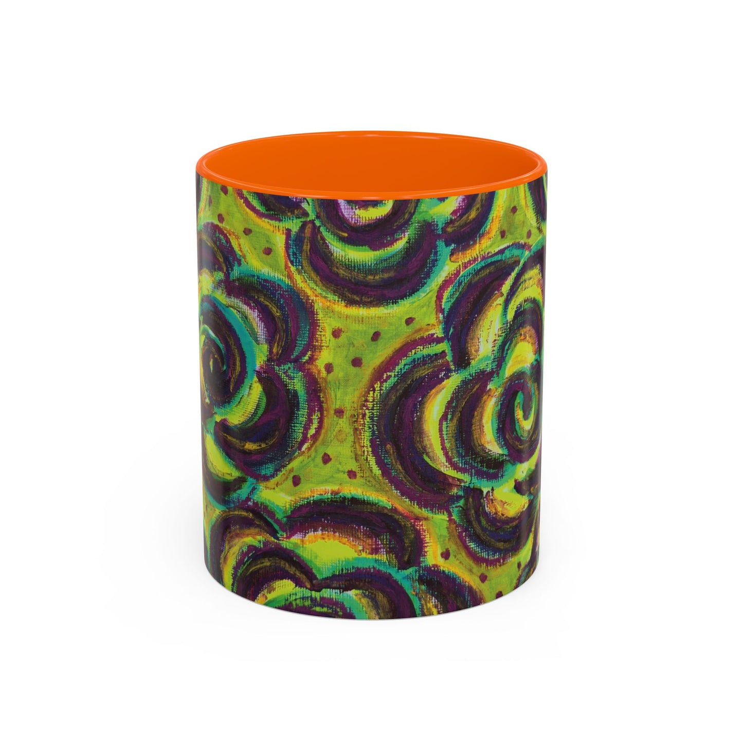 Art Accent Mug -  Peridot Roses