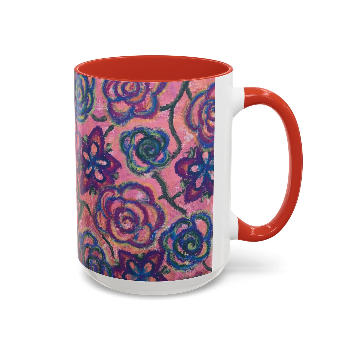 Art Accent Mug - Mystical Roses
