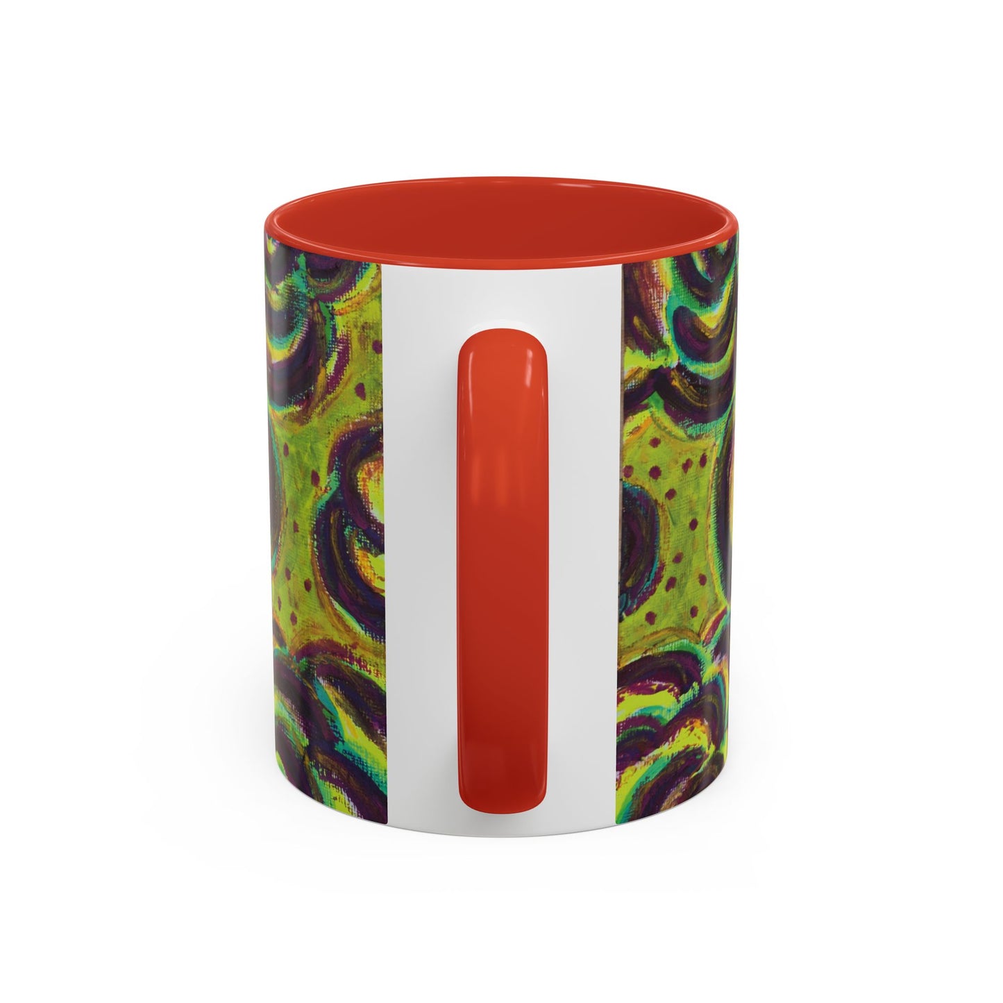 Art Accent Mug -  Peridot Roses