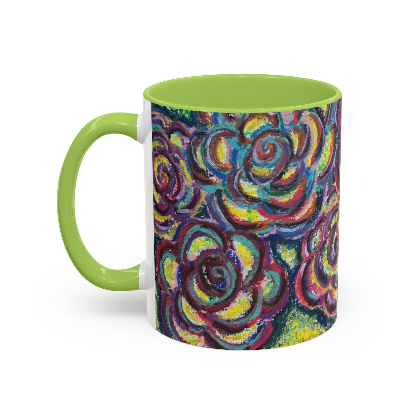 Art Accent Mug - Garden Roses