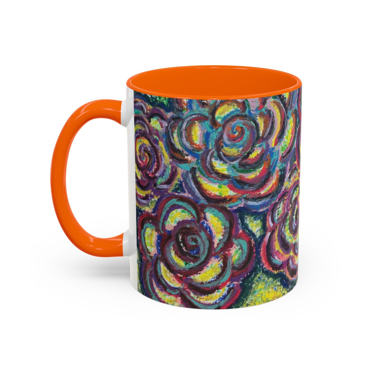Art Accent Mug - Garden Roses