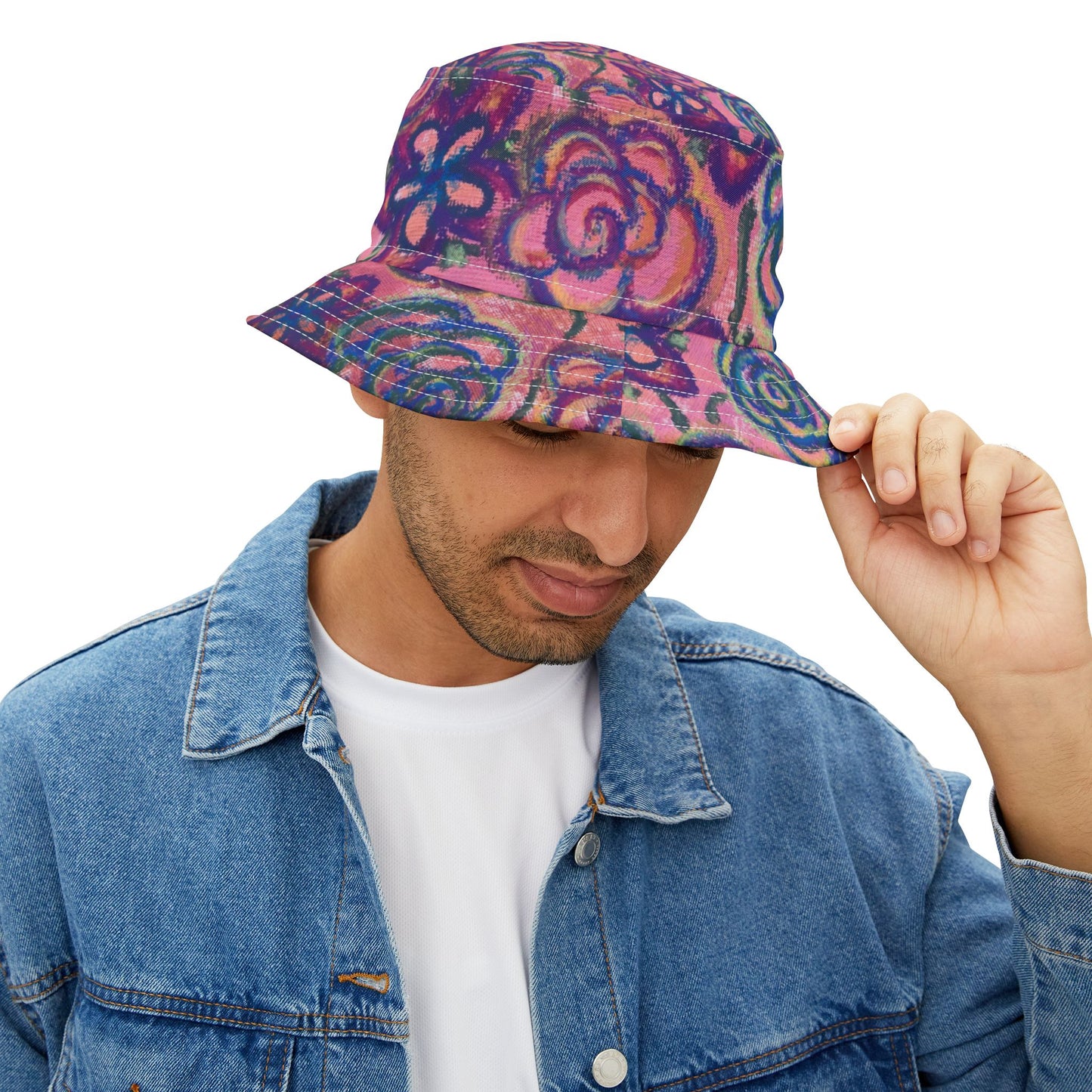 Art Bucket Hat - Mystical Roses