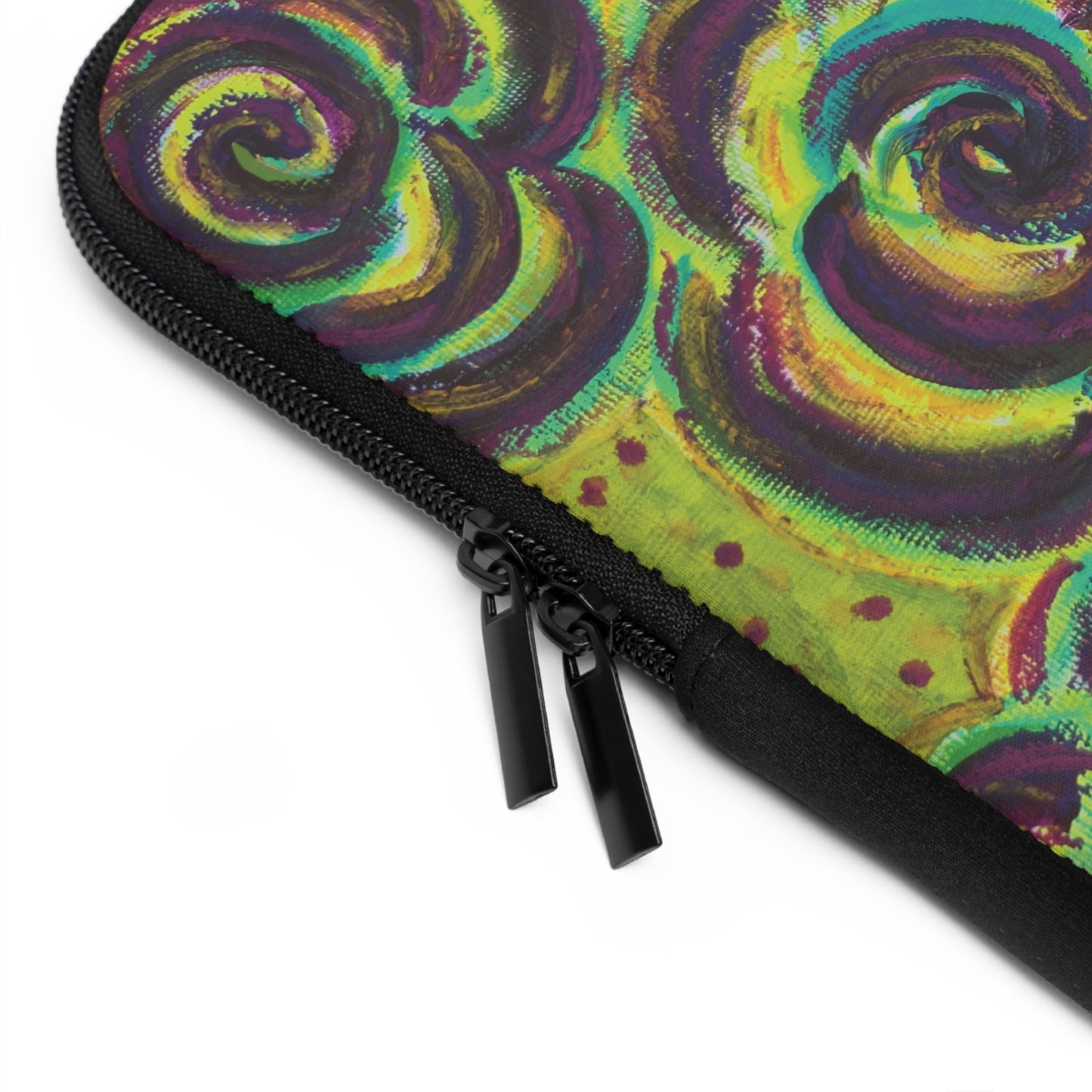 Art Laptop/Tablet Sleeve - Peridot Roses