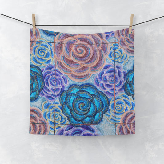 Art Face Towel - Hometown Roses