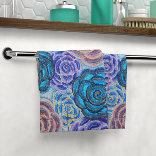 Art Face Towel - Hometown Roses