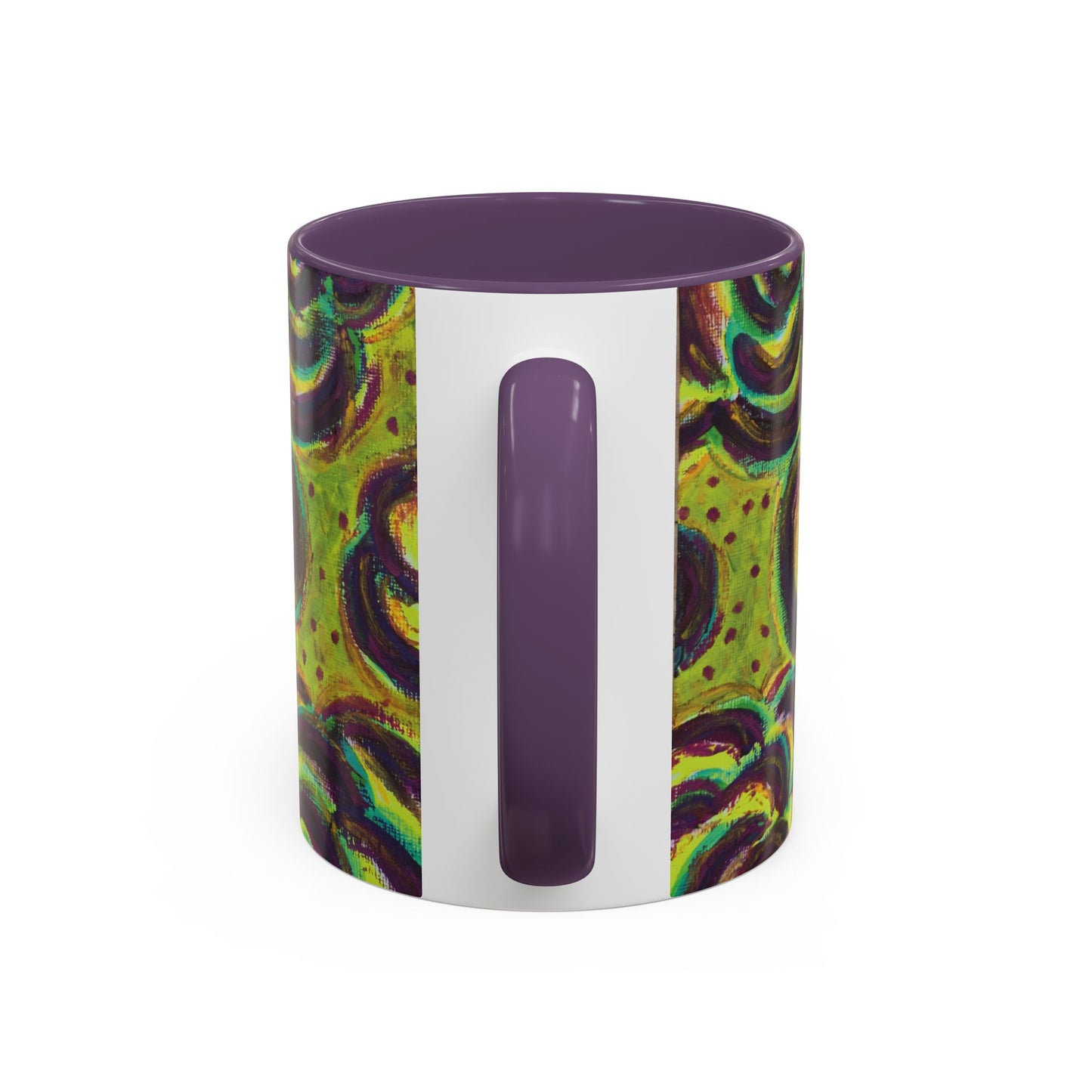 Art Accent Mug -  Peridot Roses