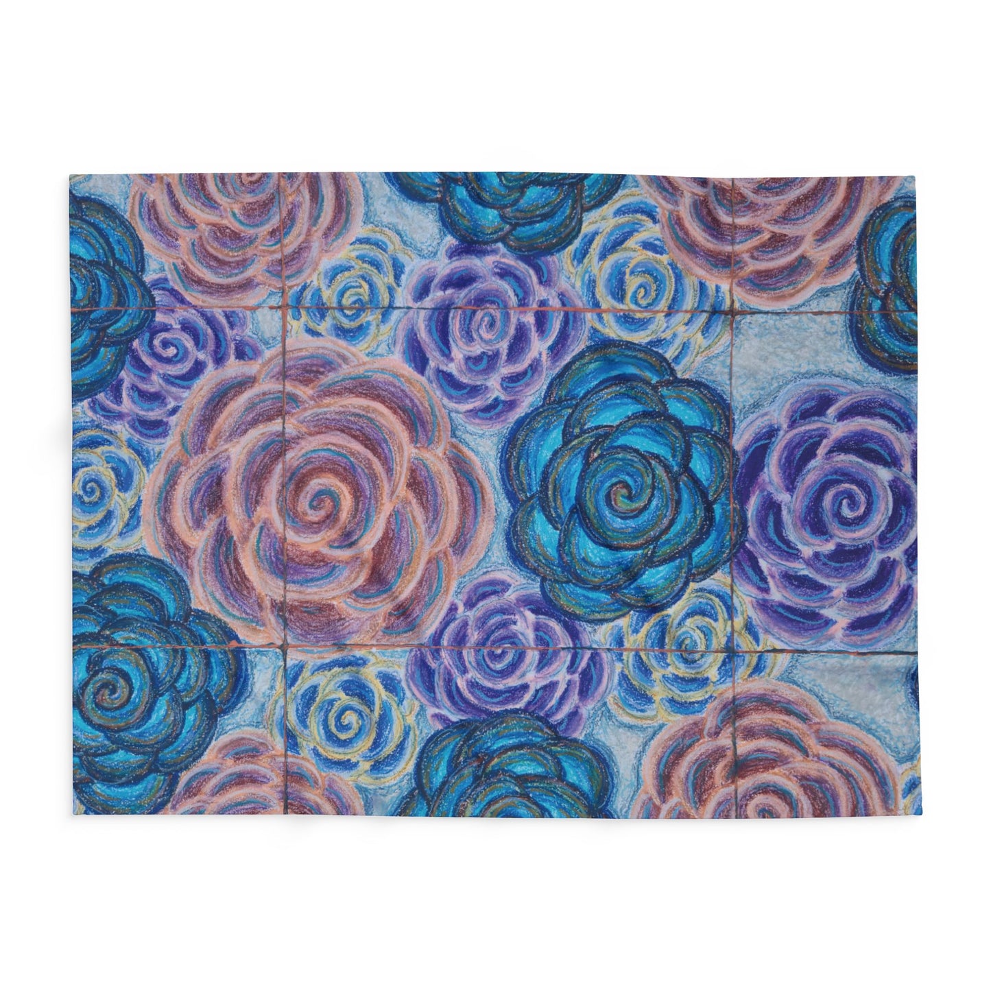 Art Fleece Blanket - Hometown Roses