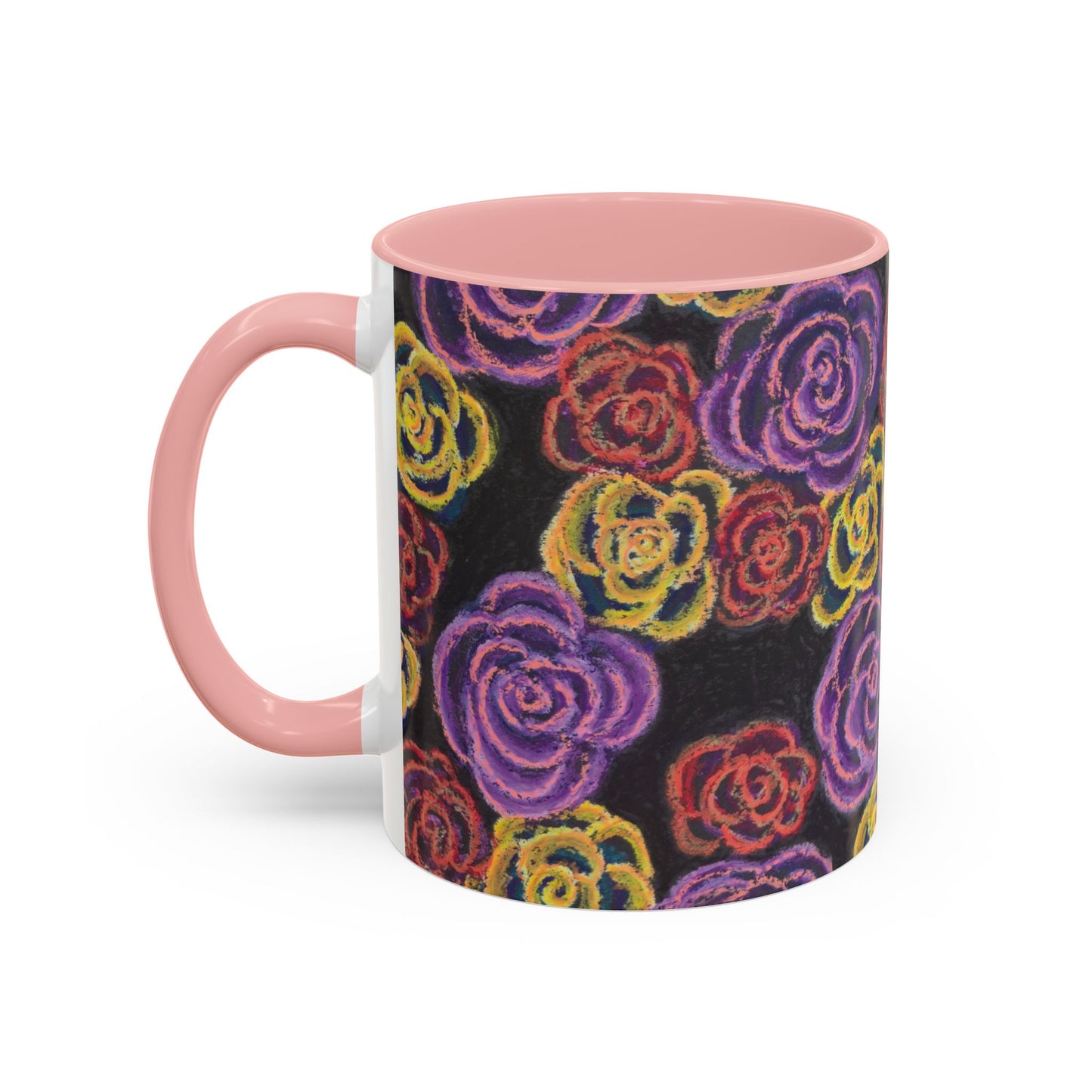 Art Accent Mug - Midnight Roses
