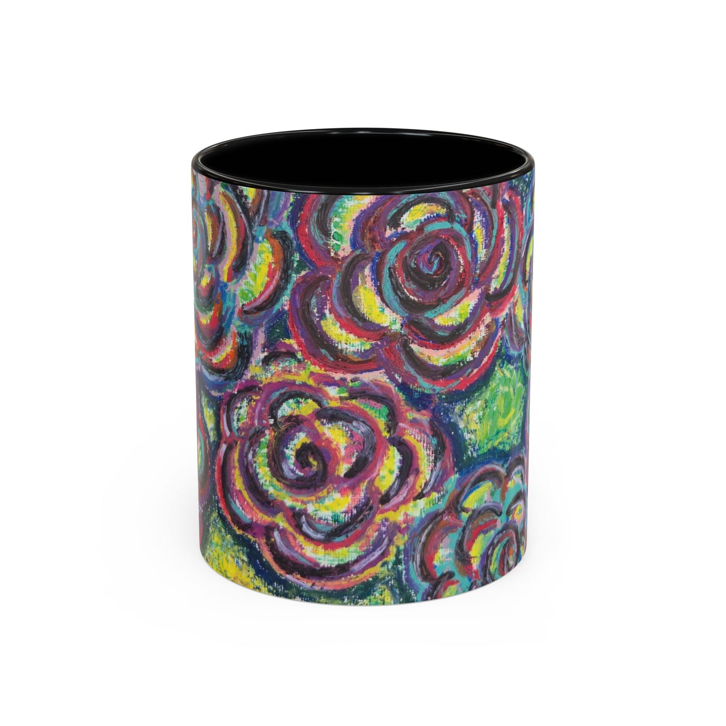 Art Accent Mug - Garden Roses