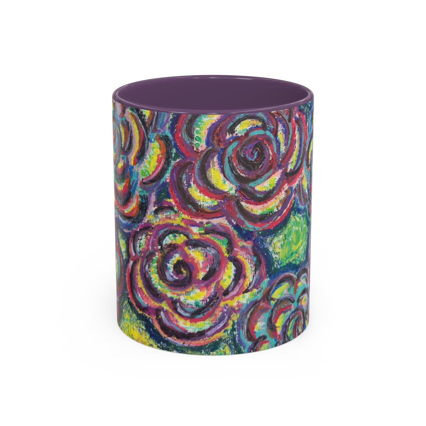 Art Accent Mug - Garden Roses