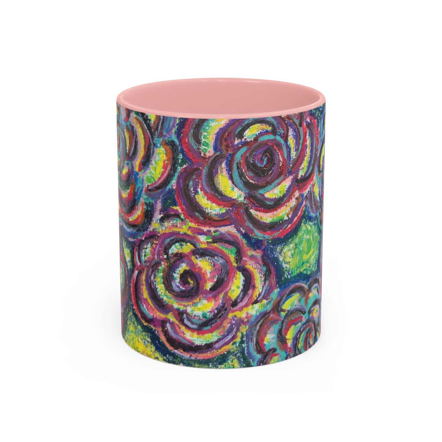 Art Accent Mug - Garden Roses