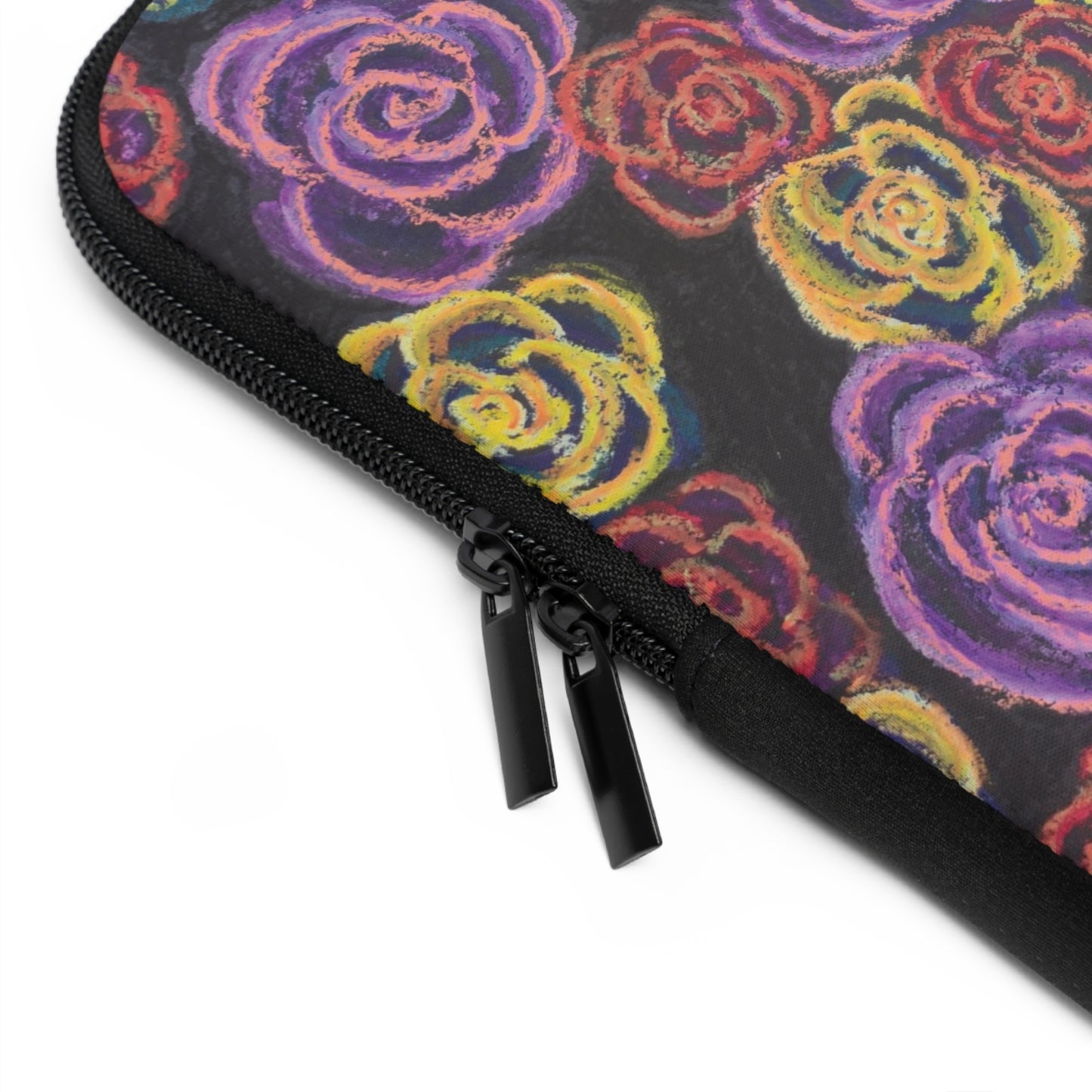 Art Laptop/Tablet Sleeve - Midnight Roses