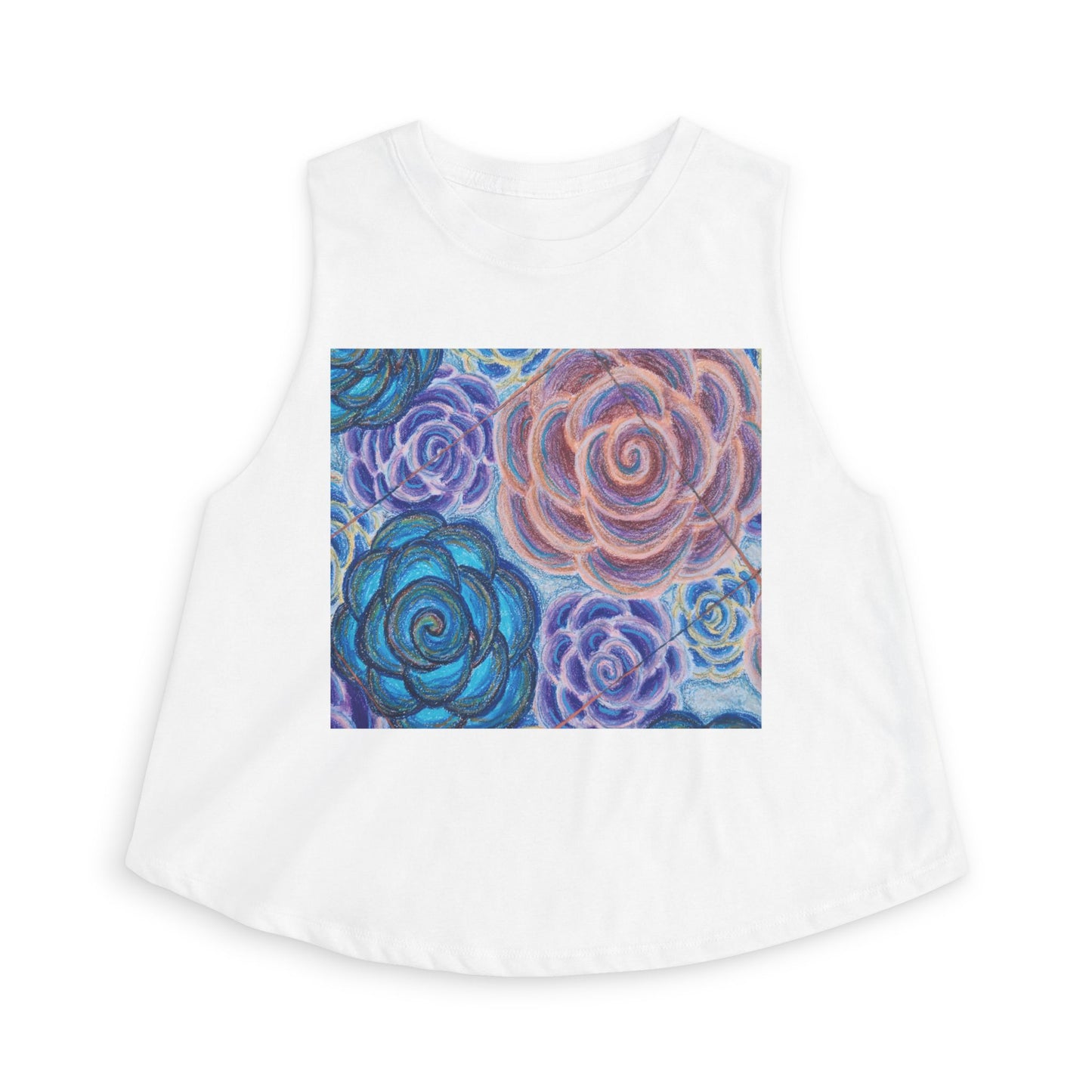 Art Women's Crop Top - Hometown Roses