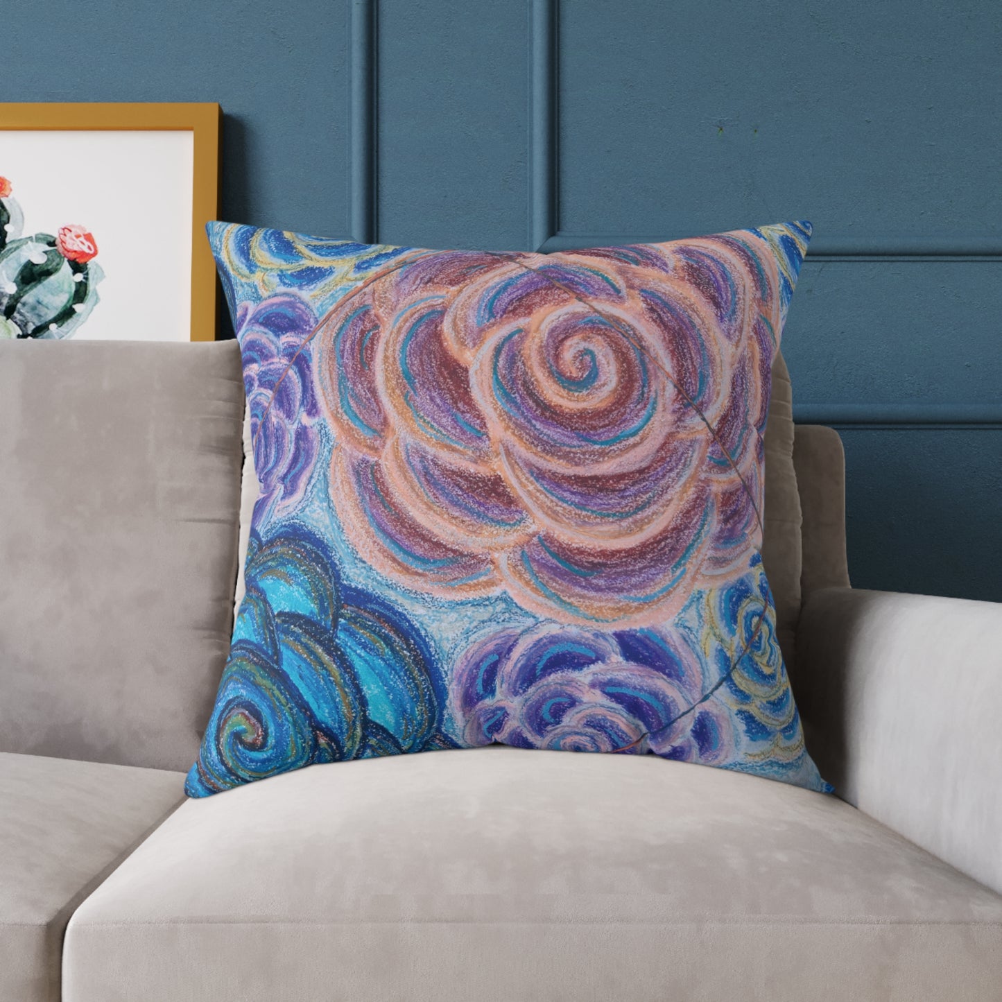 Art Pillow - Hometown Roses