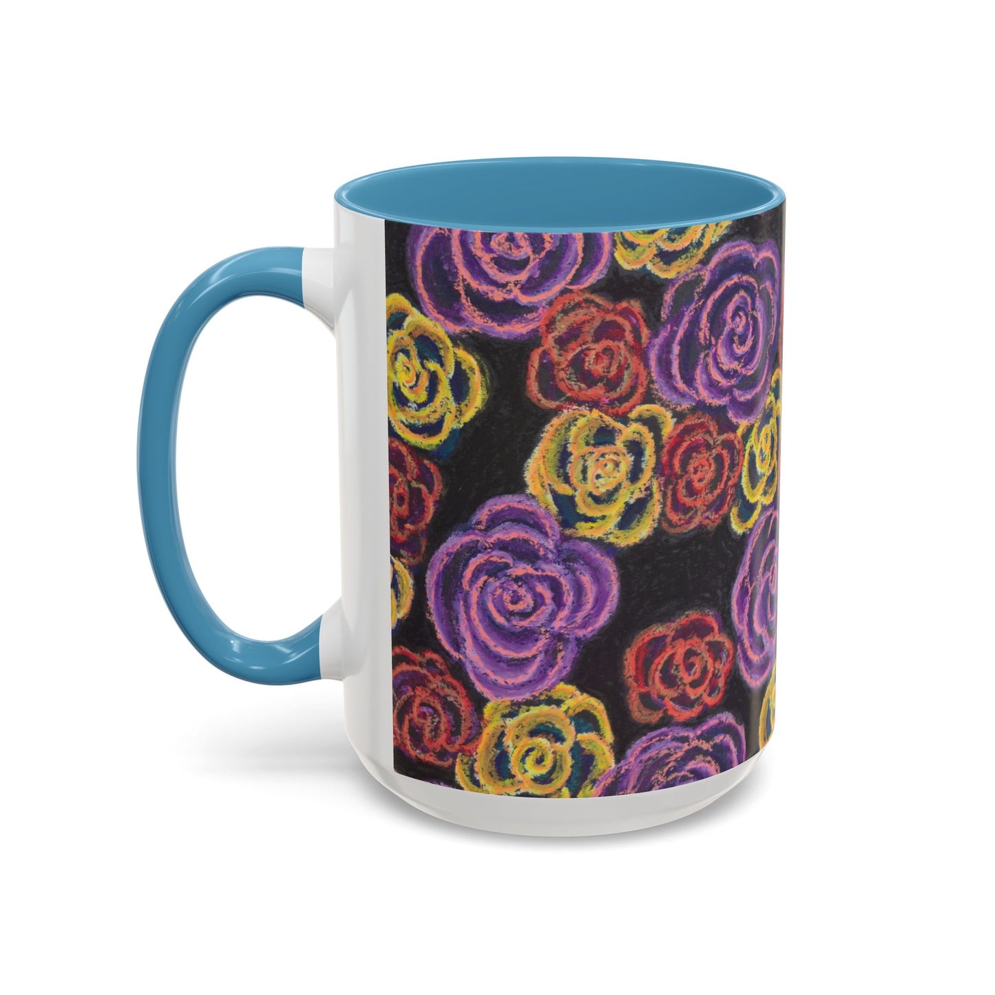 Art Accent Mug - Midnight Roses