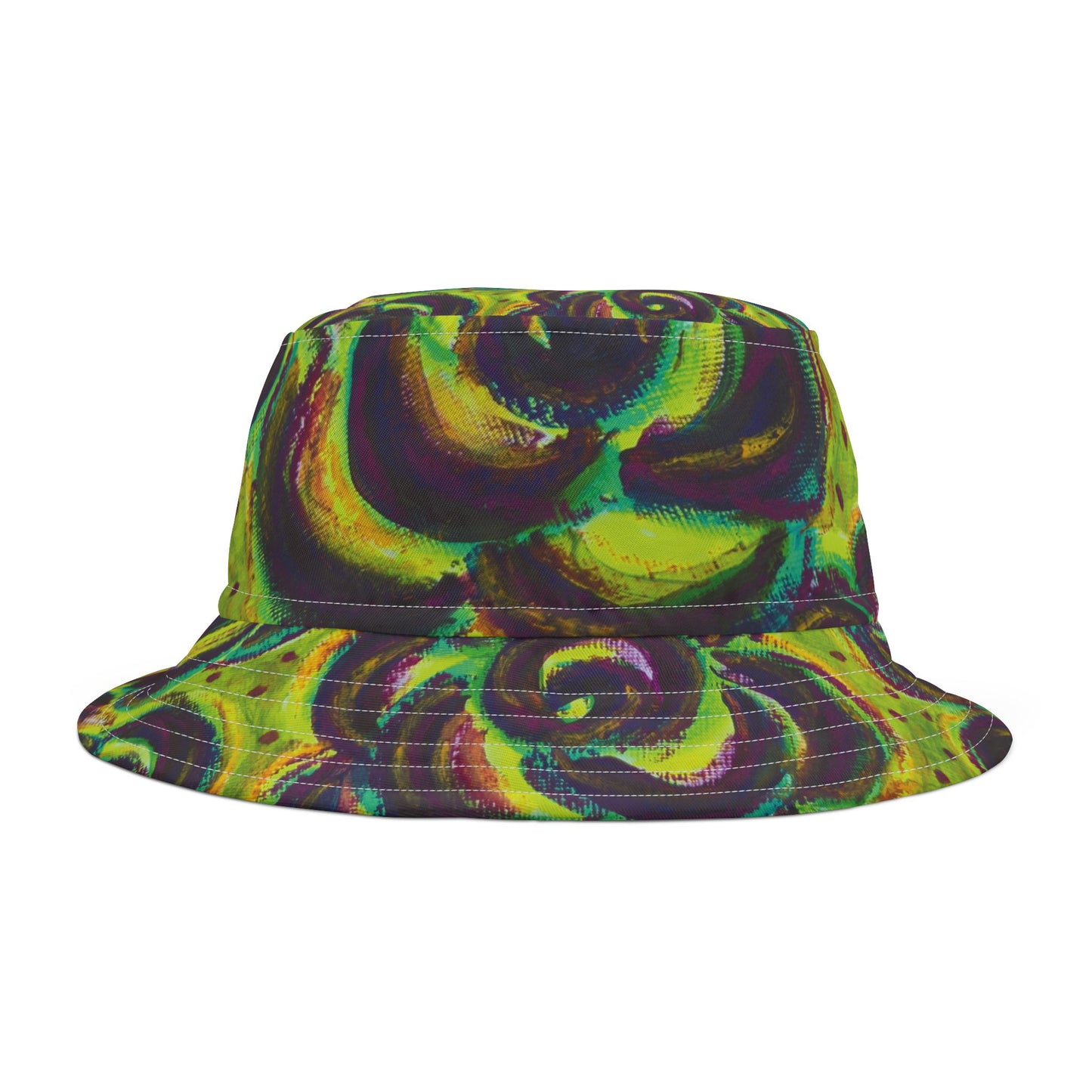 Art Bucket Hat - Peridot Roses