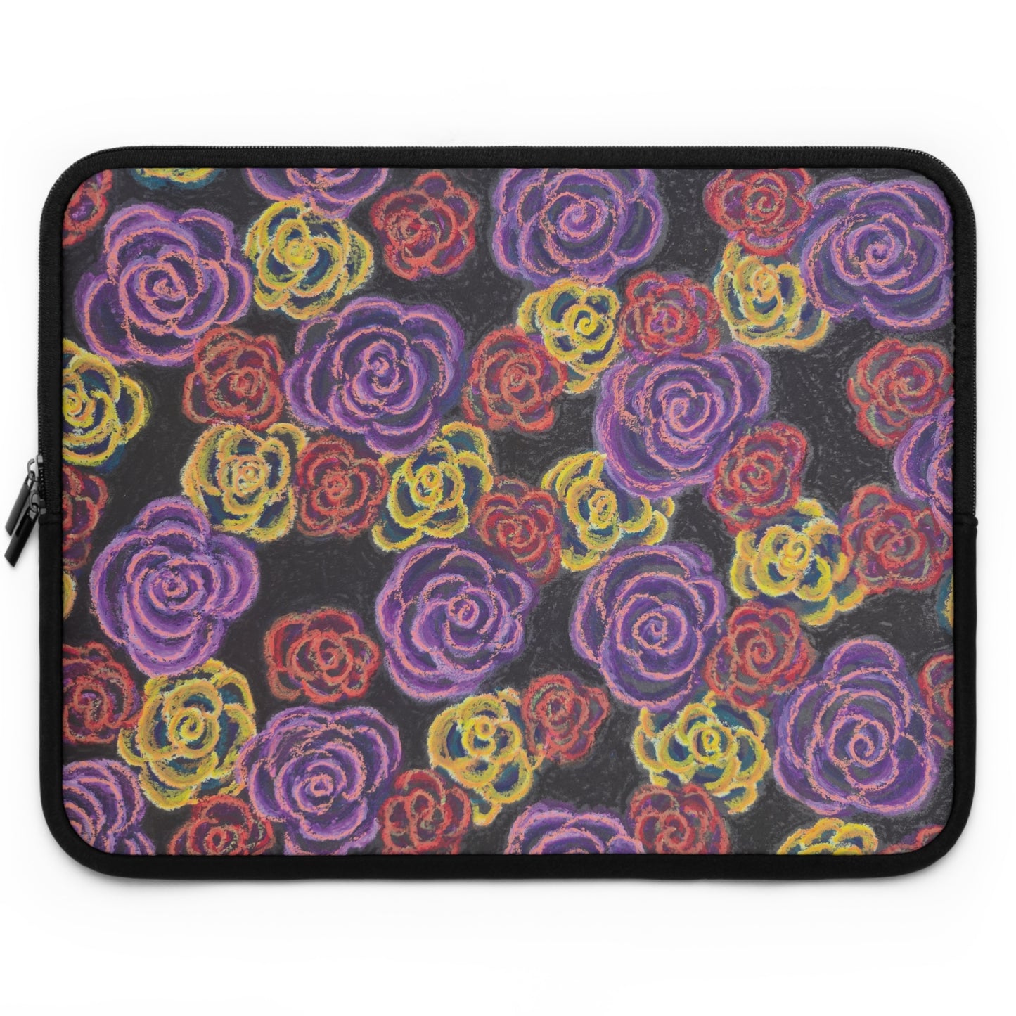Art Laptop/Tablet Sleeve - Midnight Roses