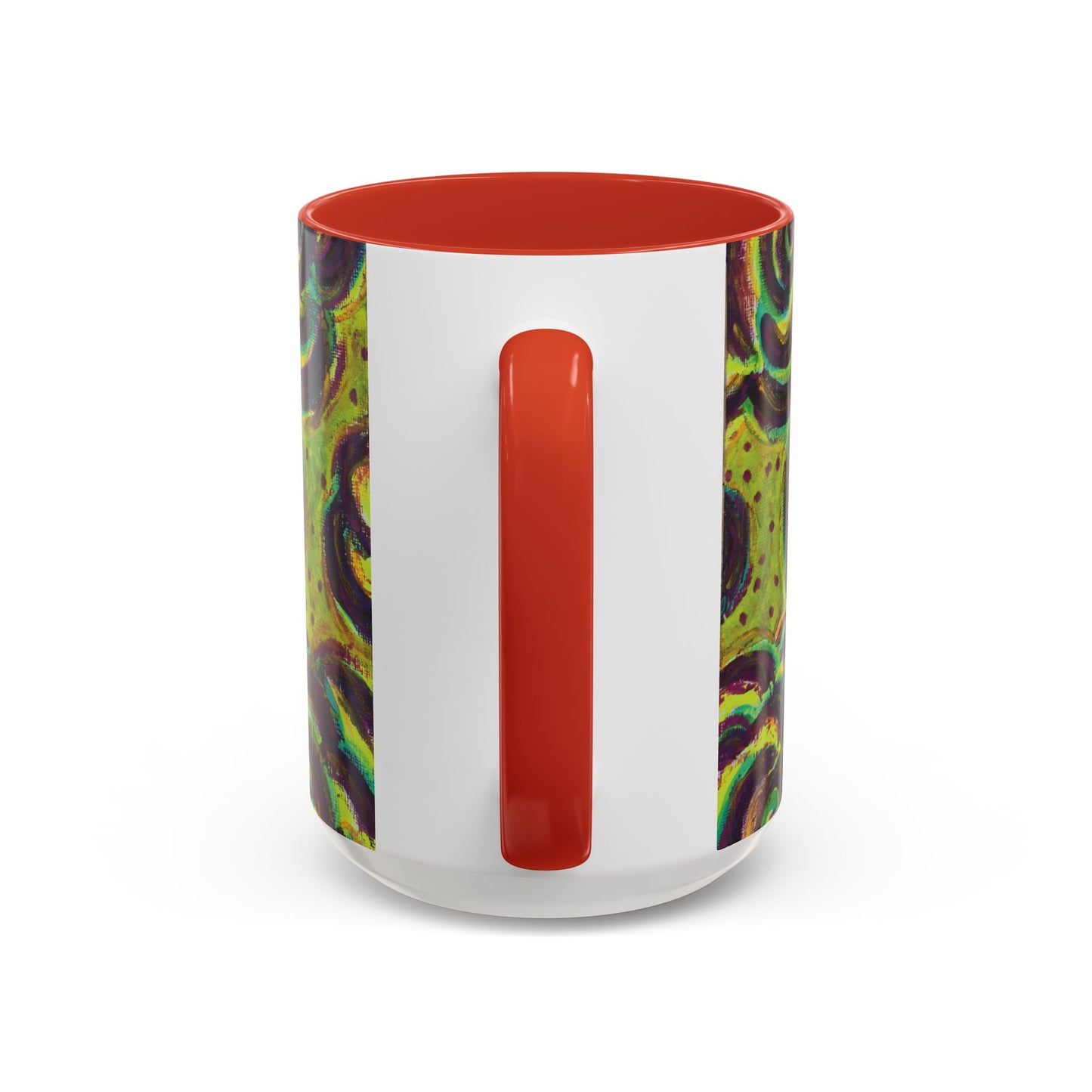 Art Accent Mug -  Peridot Roses