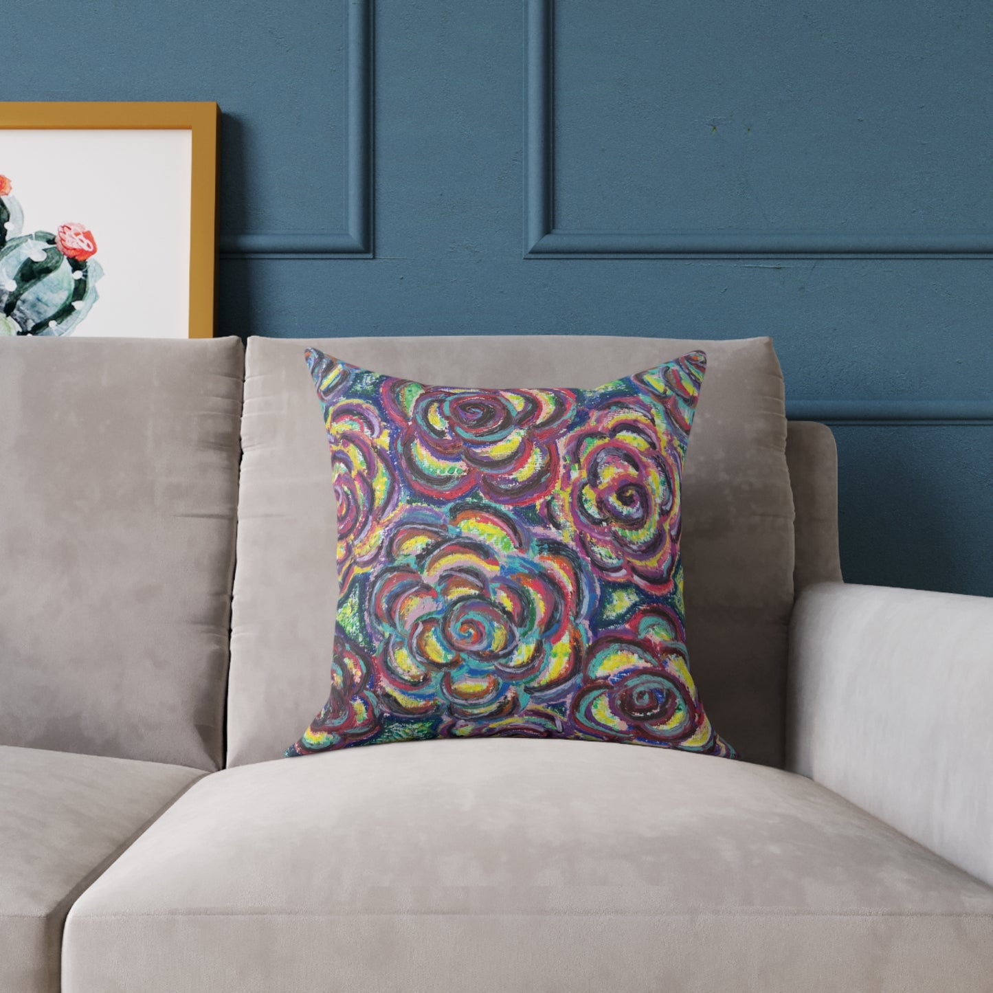Art Pillow - Garden Roses
