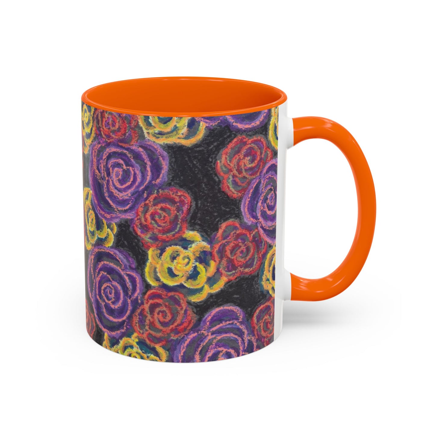 Art Accent Mug - Midnight Roses