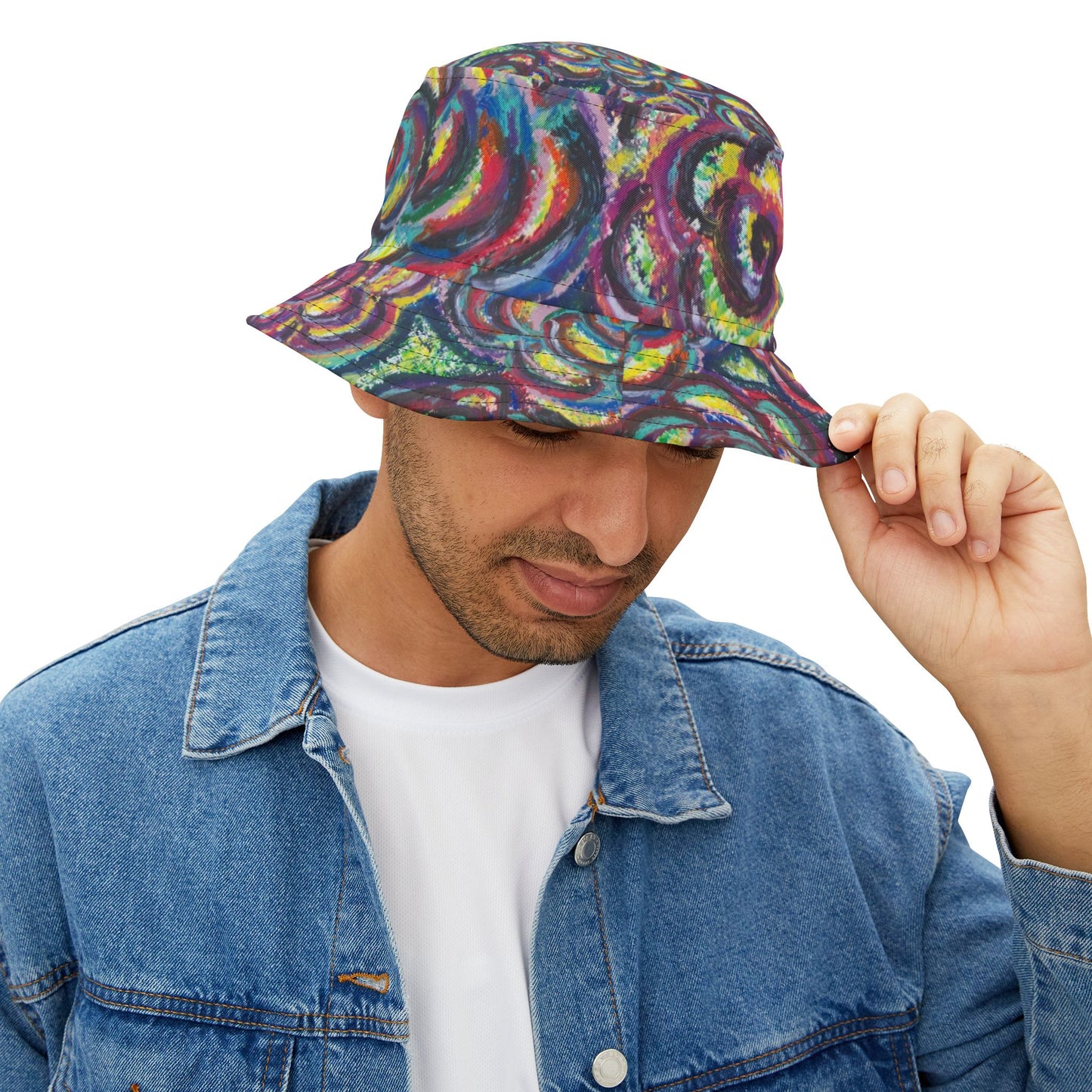 Art Bucket Hat - Garden Roses