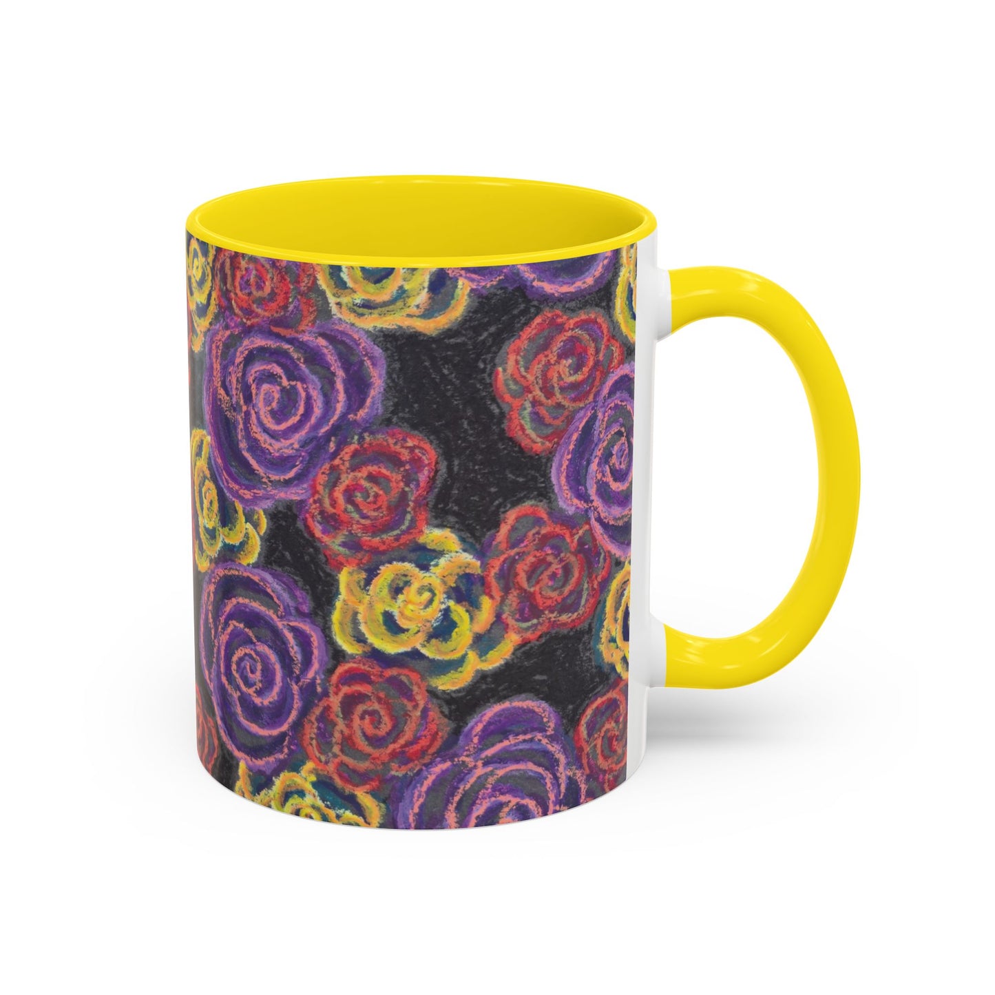 Art Accent Mug - Midnight Roses