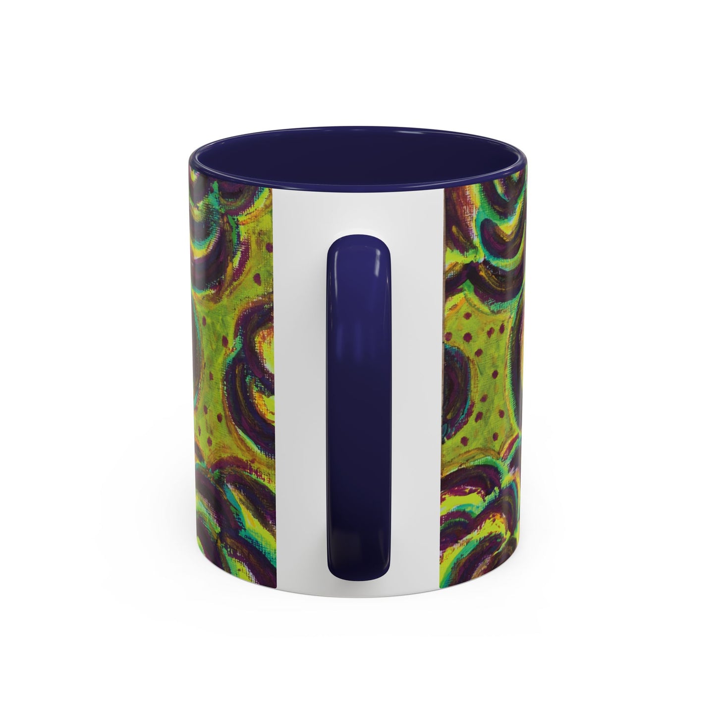 Art Accent Mug -  Peridot Roses