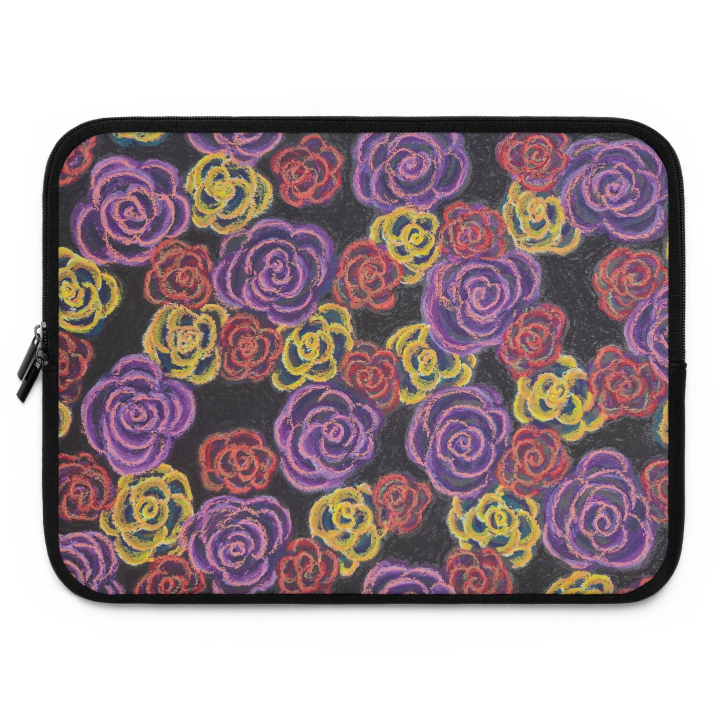 Art Laptop/Tablet Sleeve - Midnight Roses