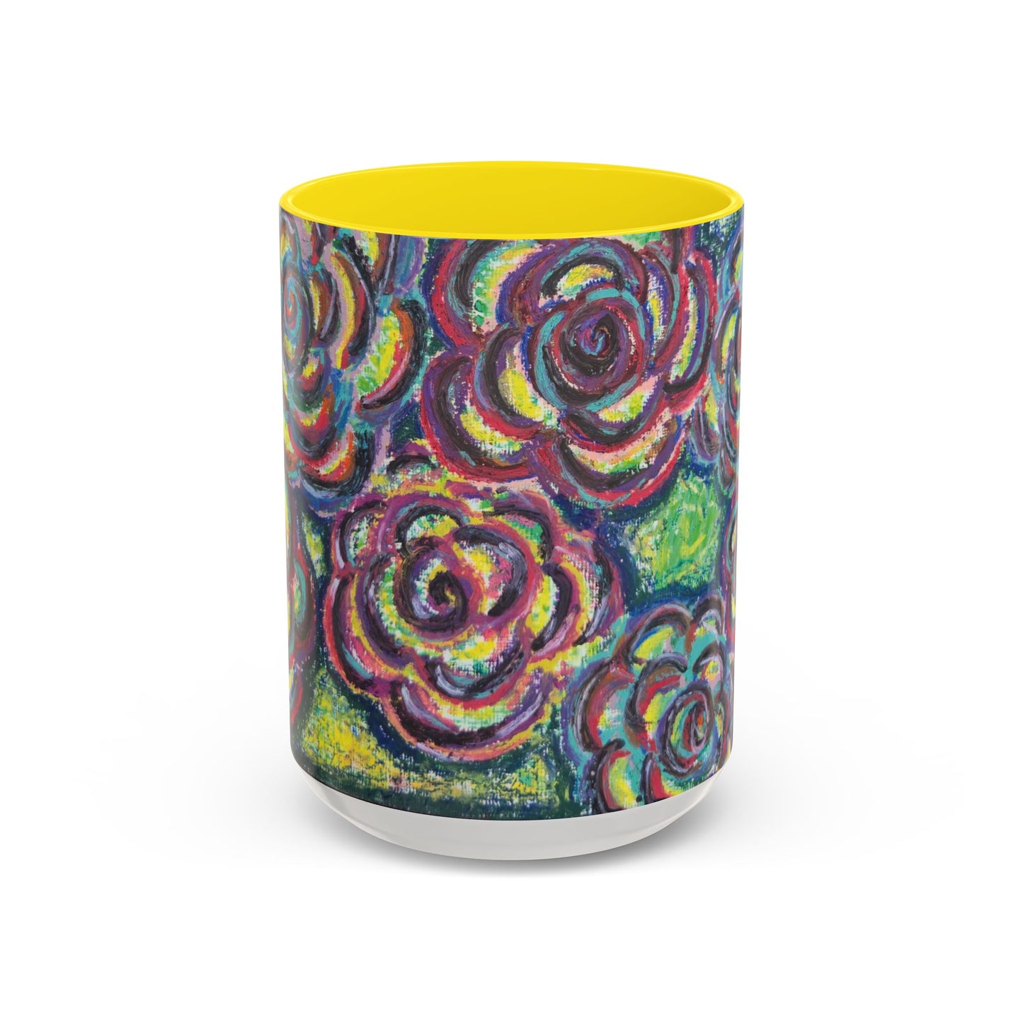 Art Accent Mug - Garden Roses