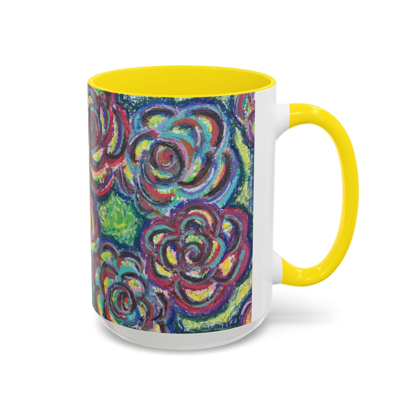 Art Accent Mug - Garden Roses